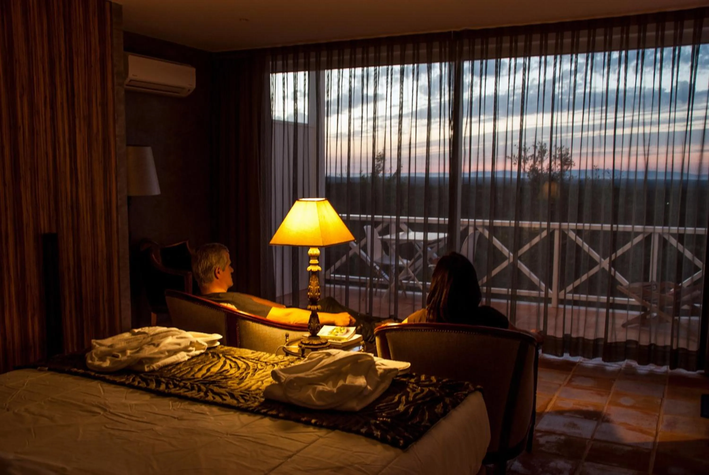 View (from property/room), Bed in A Serenada Enoturismo