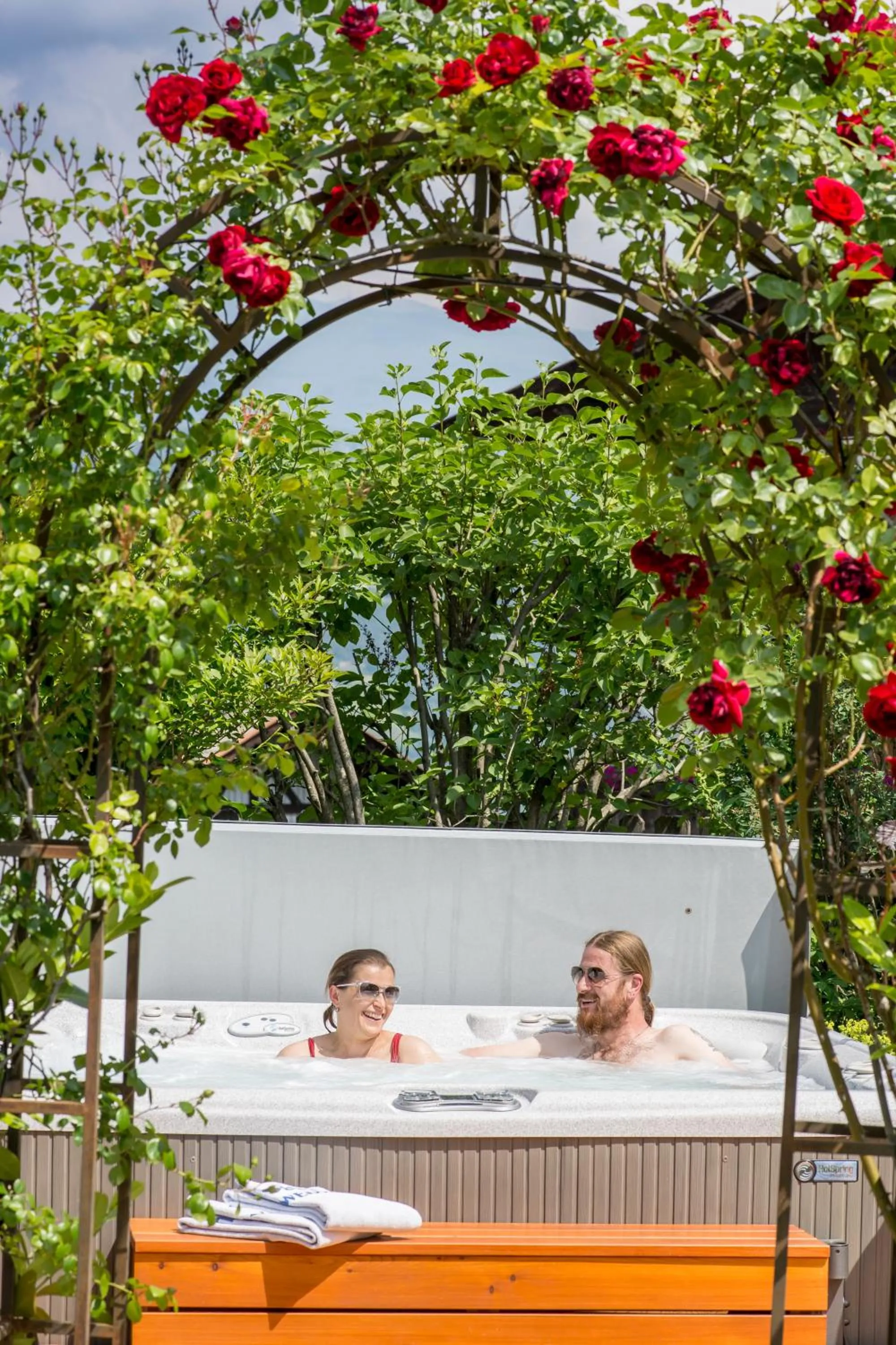 Hot Tub in Oberwirt Weisses Kreuz