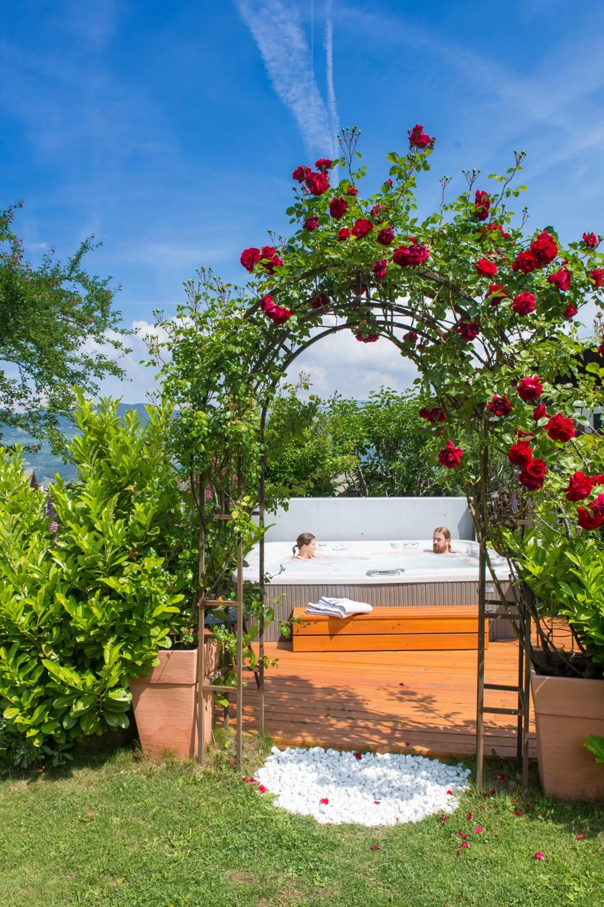 Hot Tub in Oberwirt Weisses Kreuz