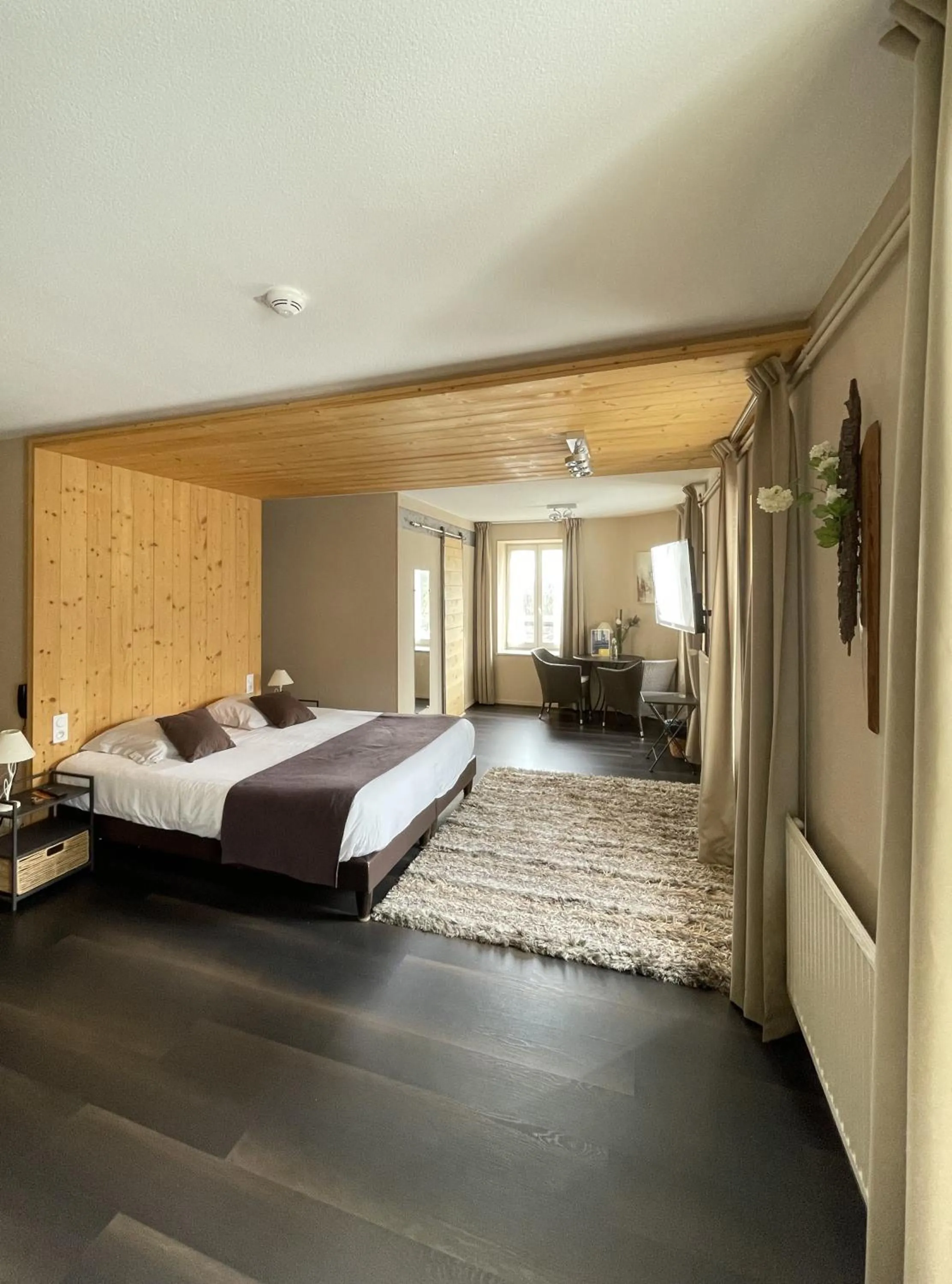 Living room, Bed in Hob Fort du Pré