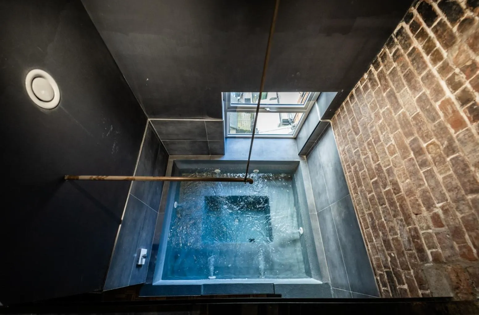 Hot Tub in The Loft Sasco Apartments