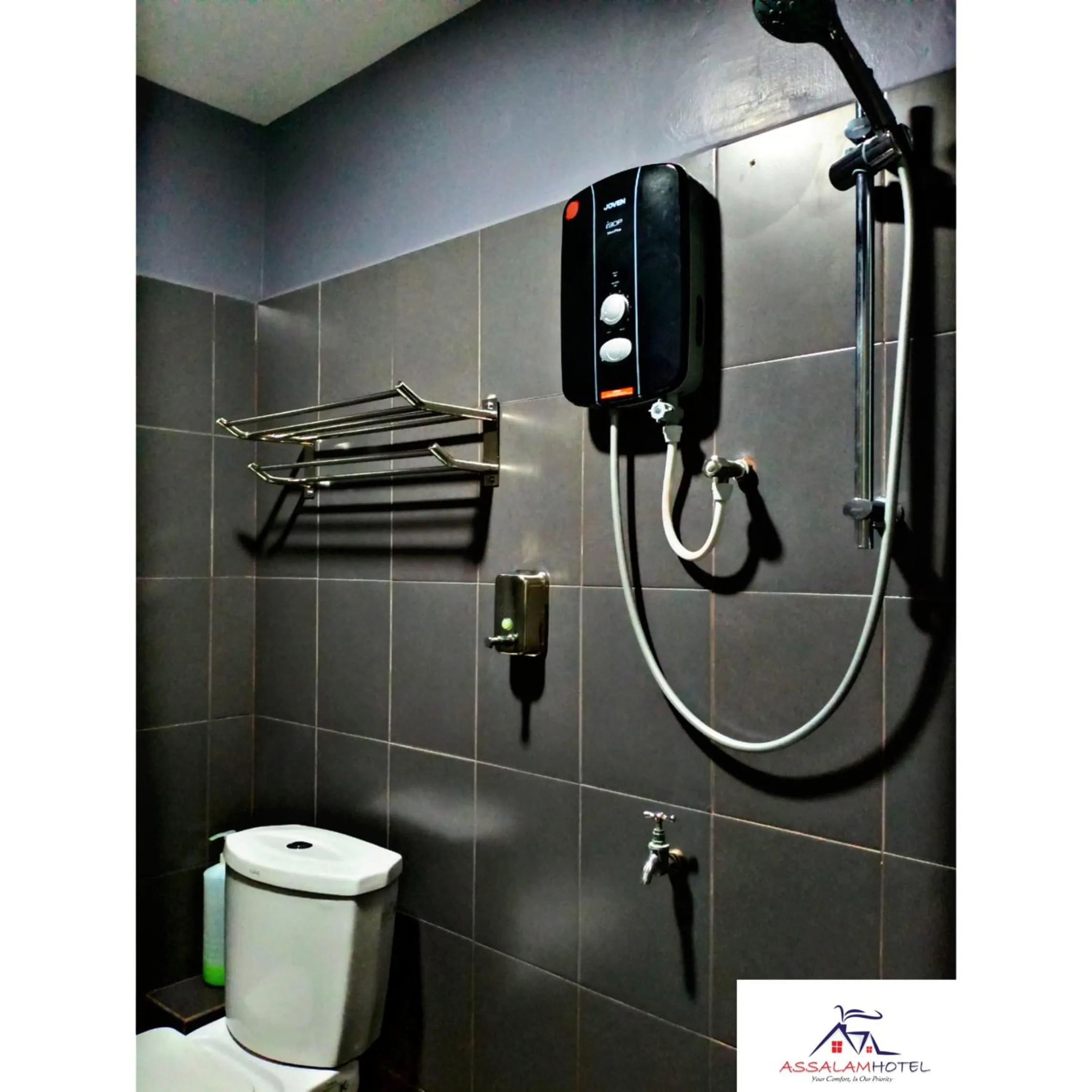 Bathroom in Assalam Hotel