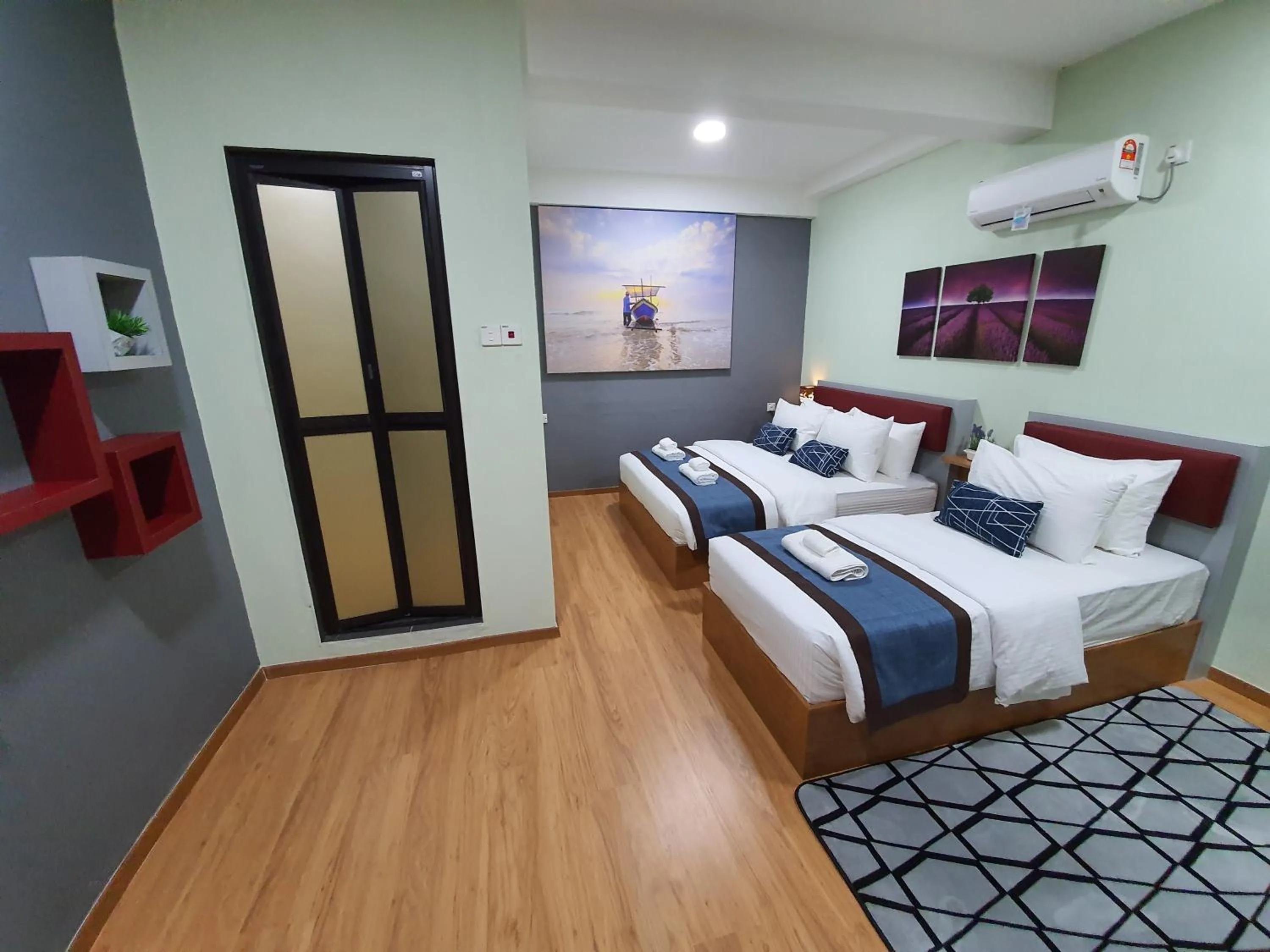 Bed in Assalam Hotel