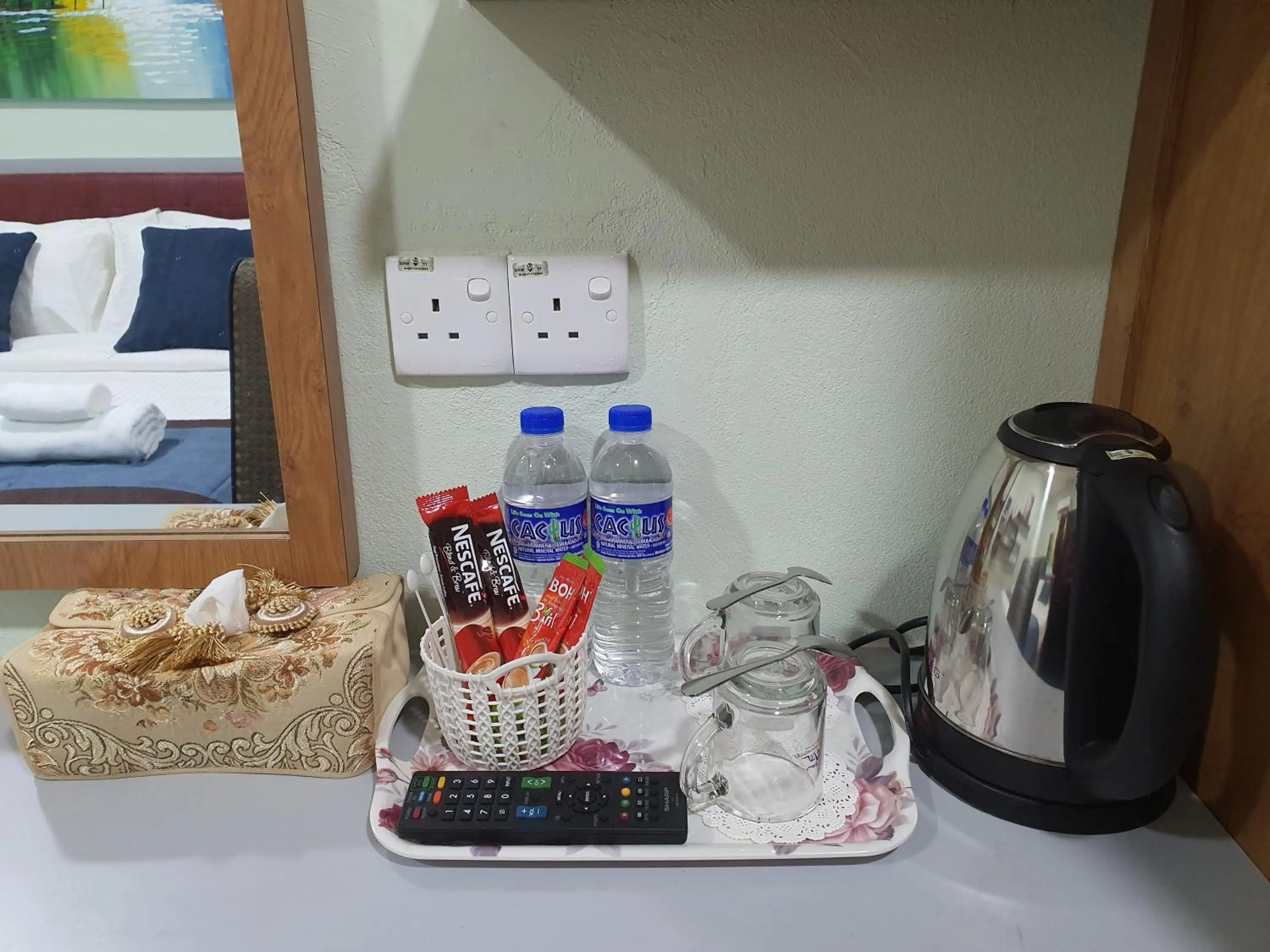 Coffee/tea facilities in Assalam Hotel