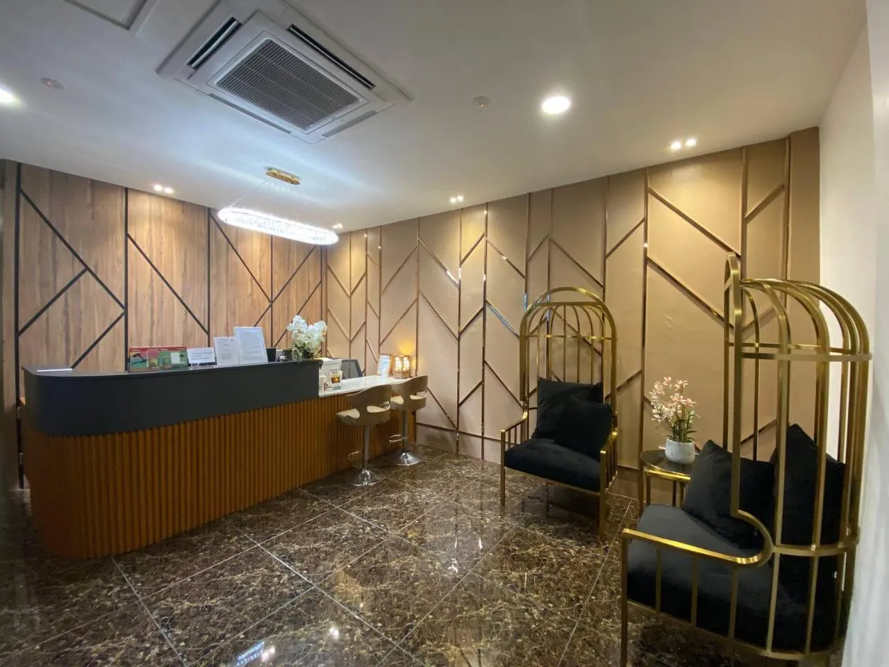 Lobby or reception in Assalam Hotel