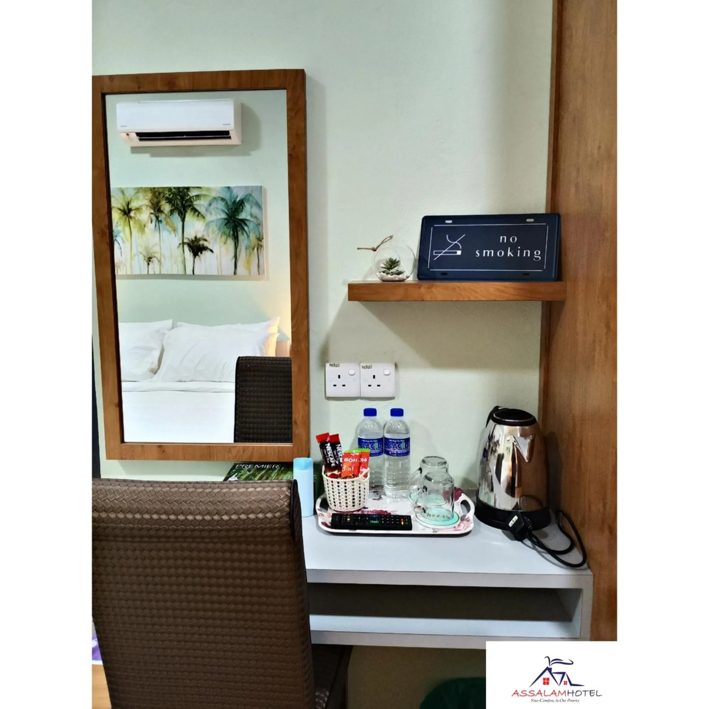 Coffee/tea facilities in Assalam Hotel