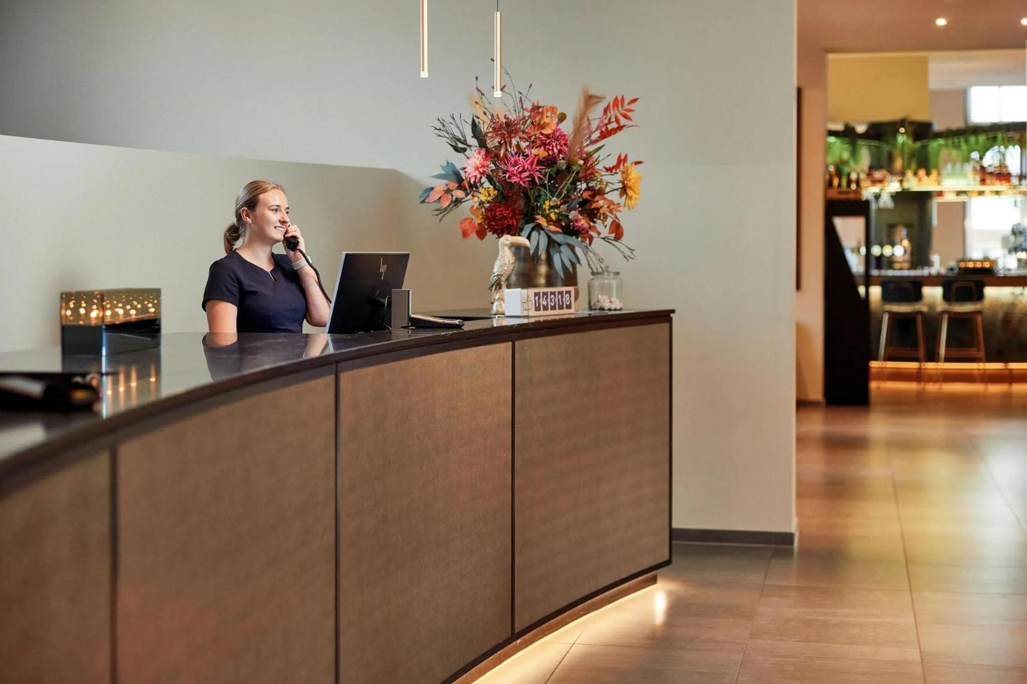 Lobby or reception in Van der Valk Hotel Mechelen