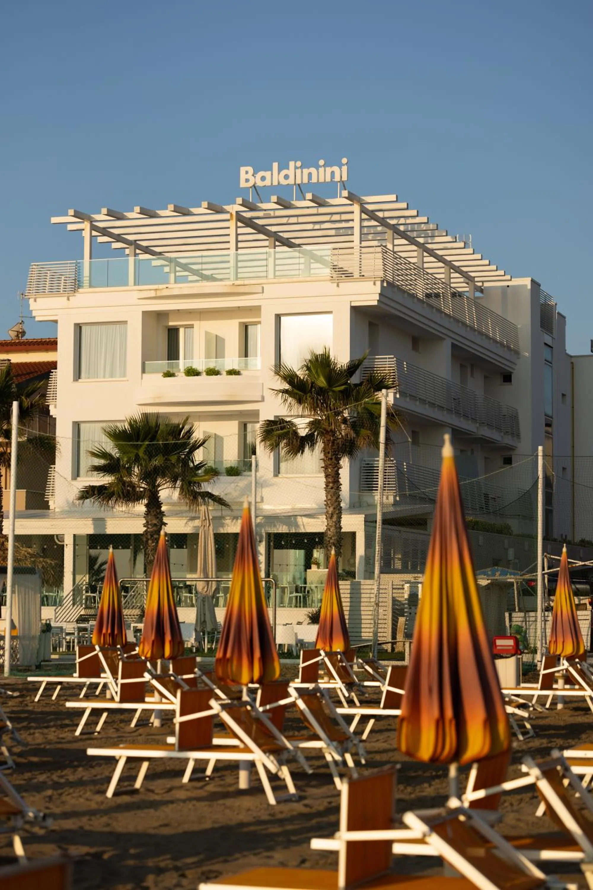 Beach in Baldinini Hotel