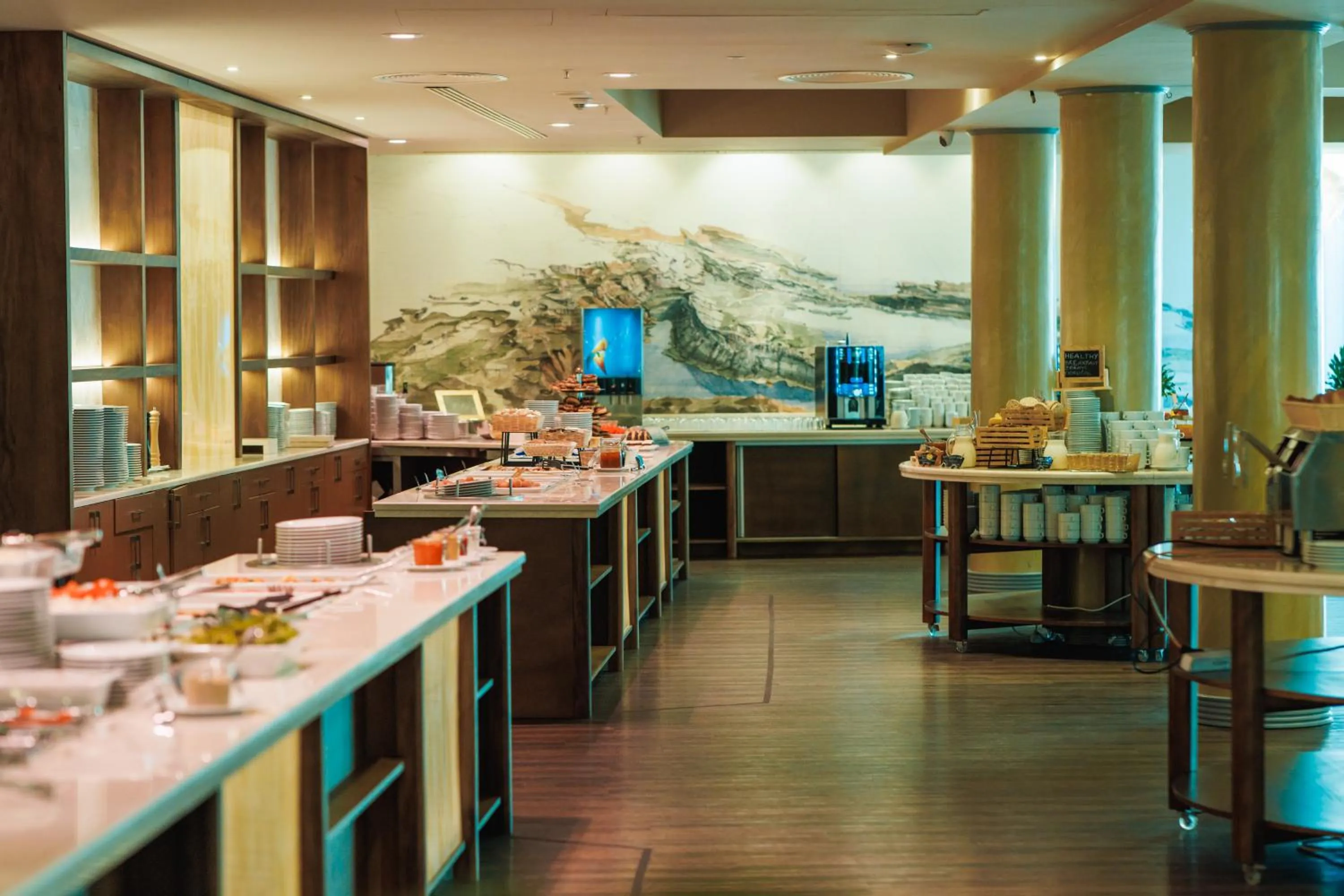 Buffet breakfast in Palmon Bay Hotel & Spa