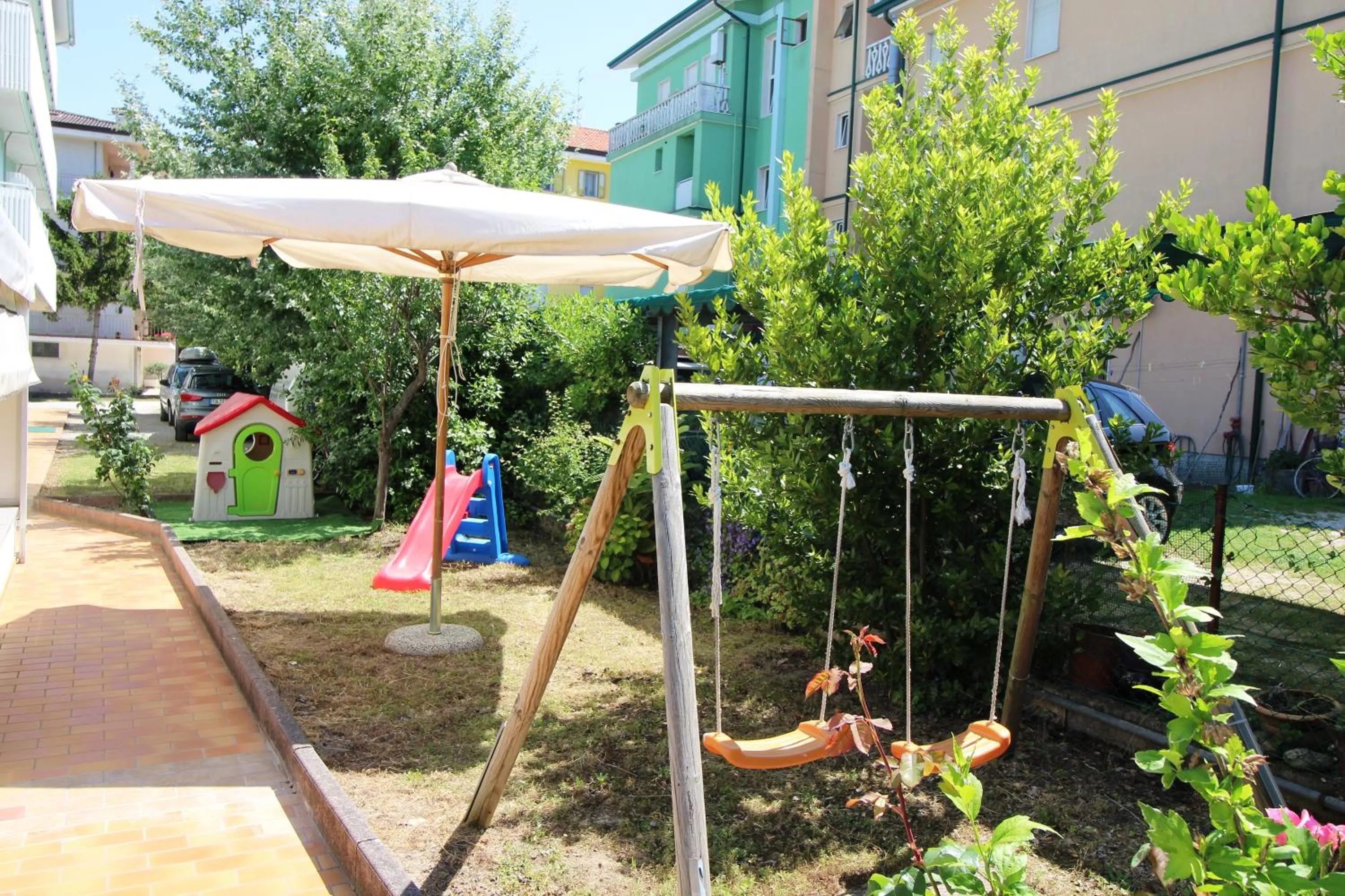 Garden in Hotel Itta