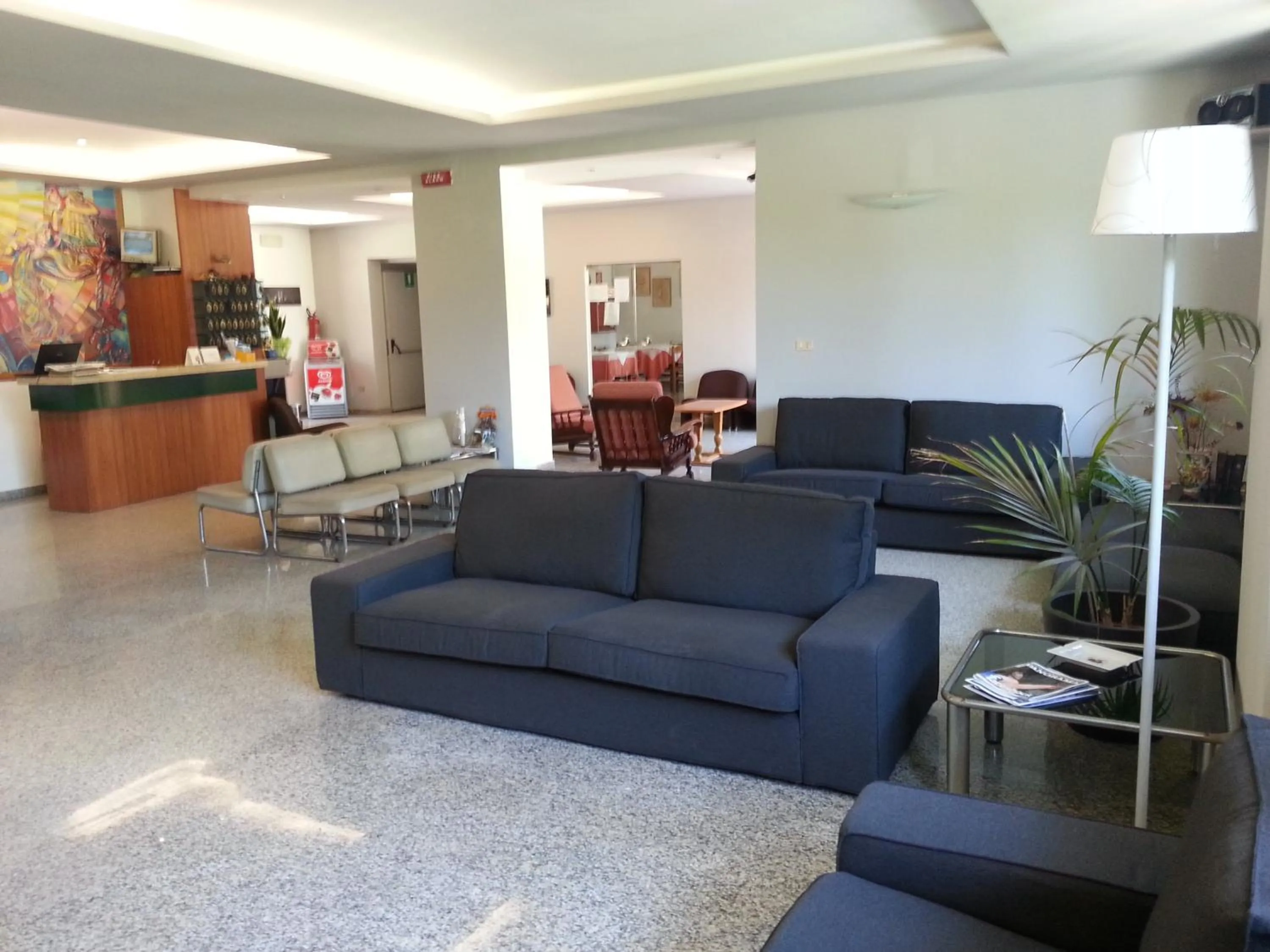 Lobby or reception in Hotel Nel Pineto