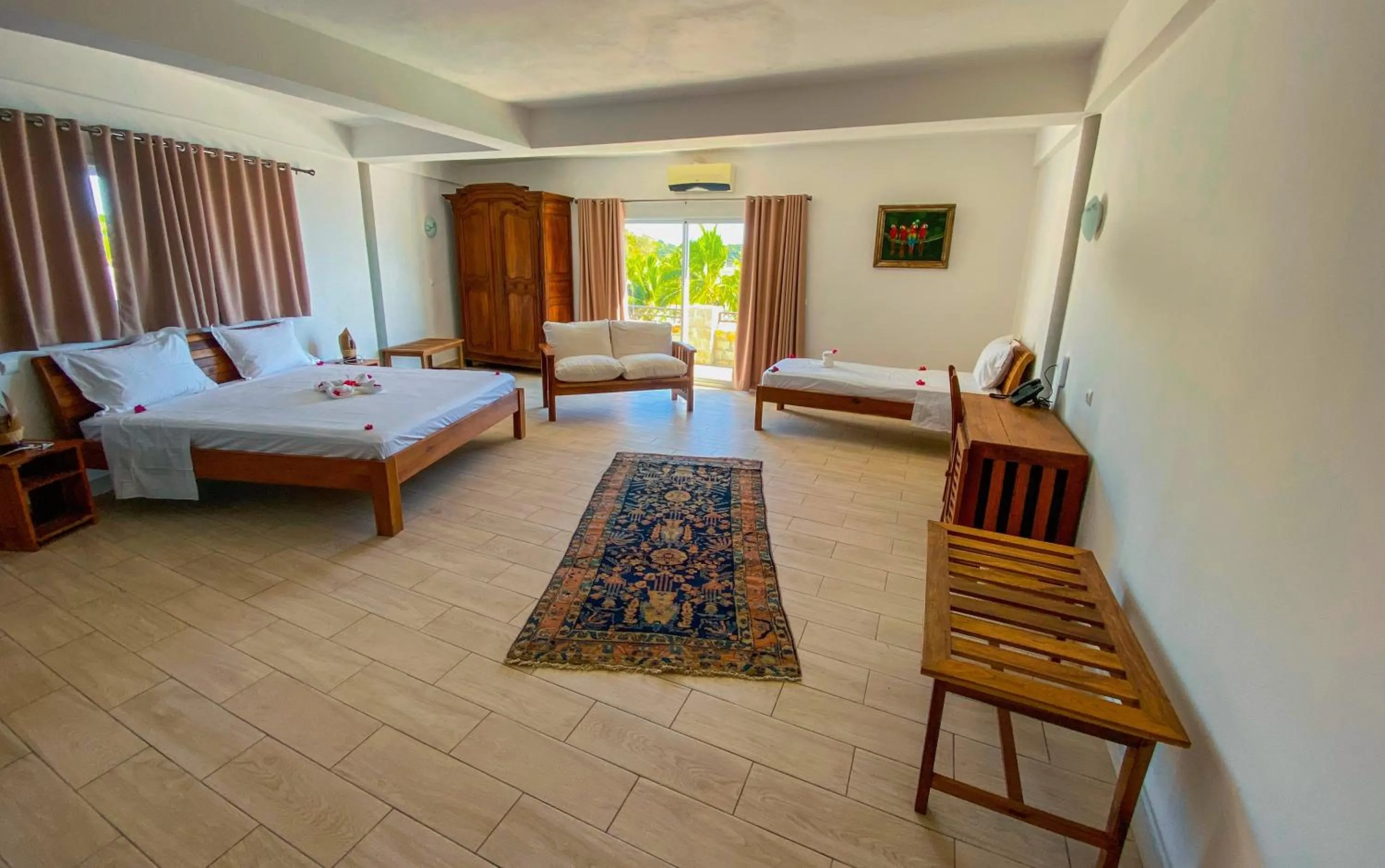 Living room, Bed in Orangea Beach Resort