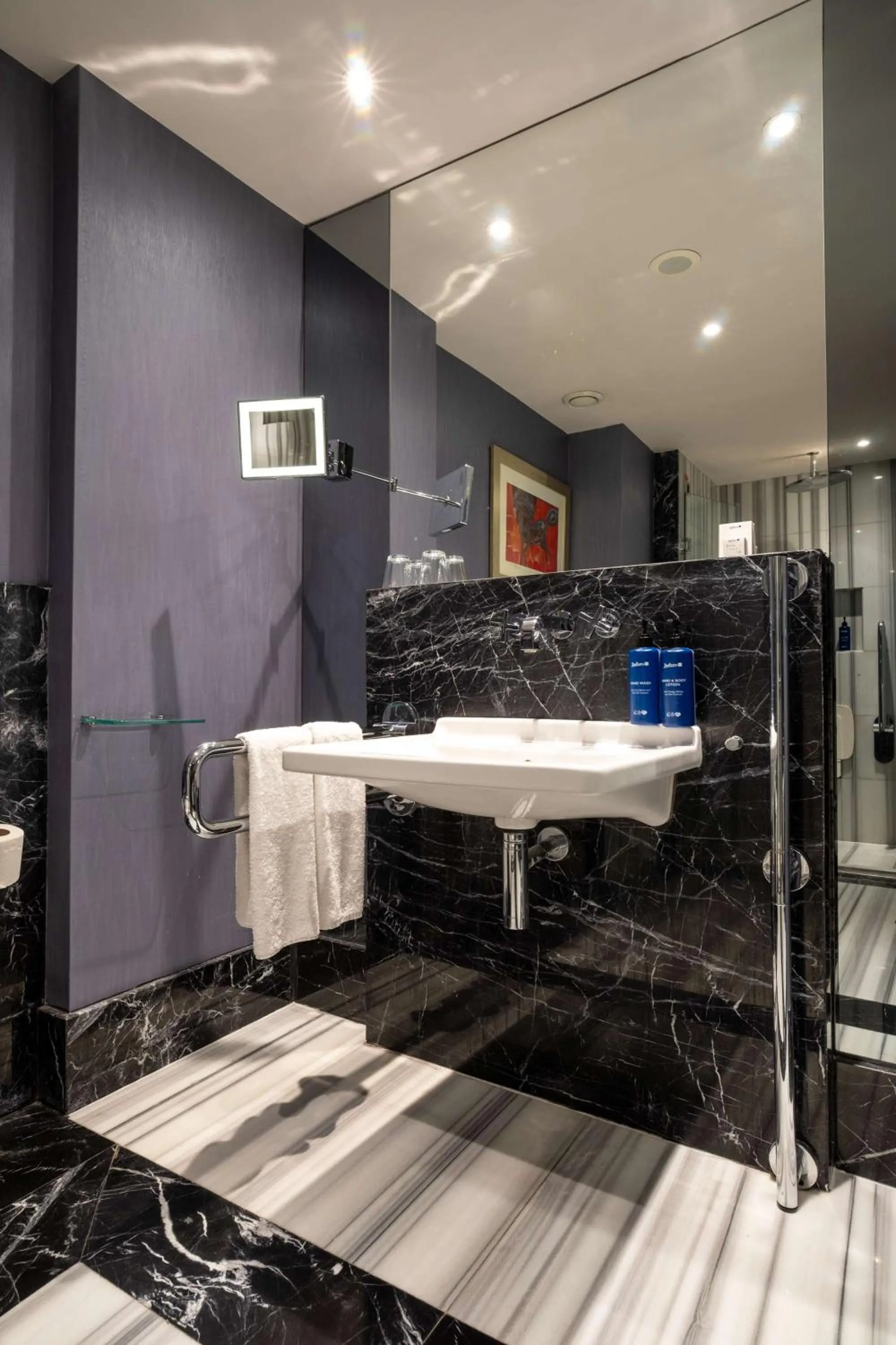 Bathroom in Radisson Blu Hotel Istanbul Pera