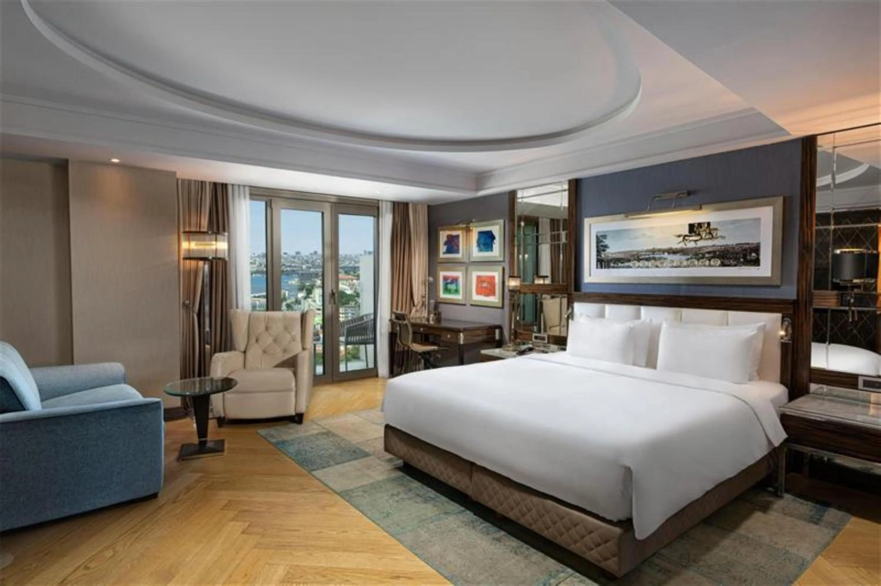 Photo of the whole room, Bed in Radisson Blu Hotel Istanbul Pera
