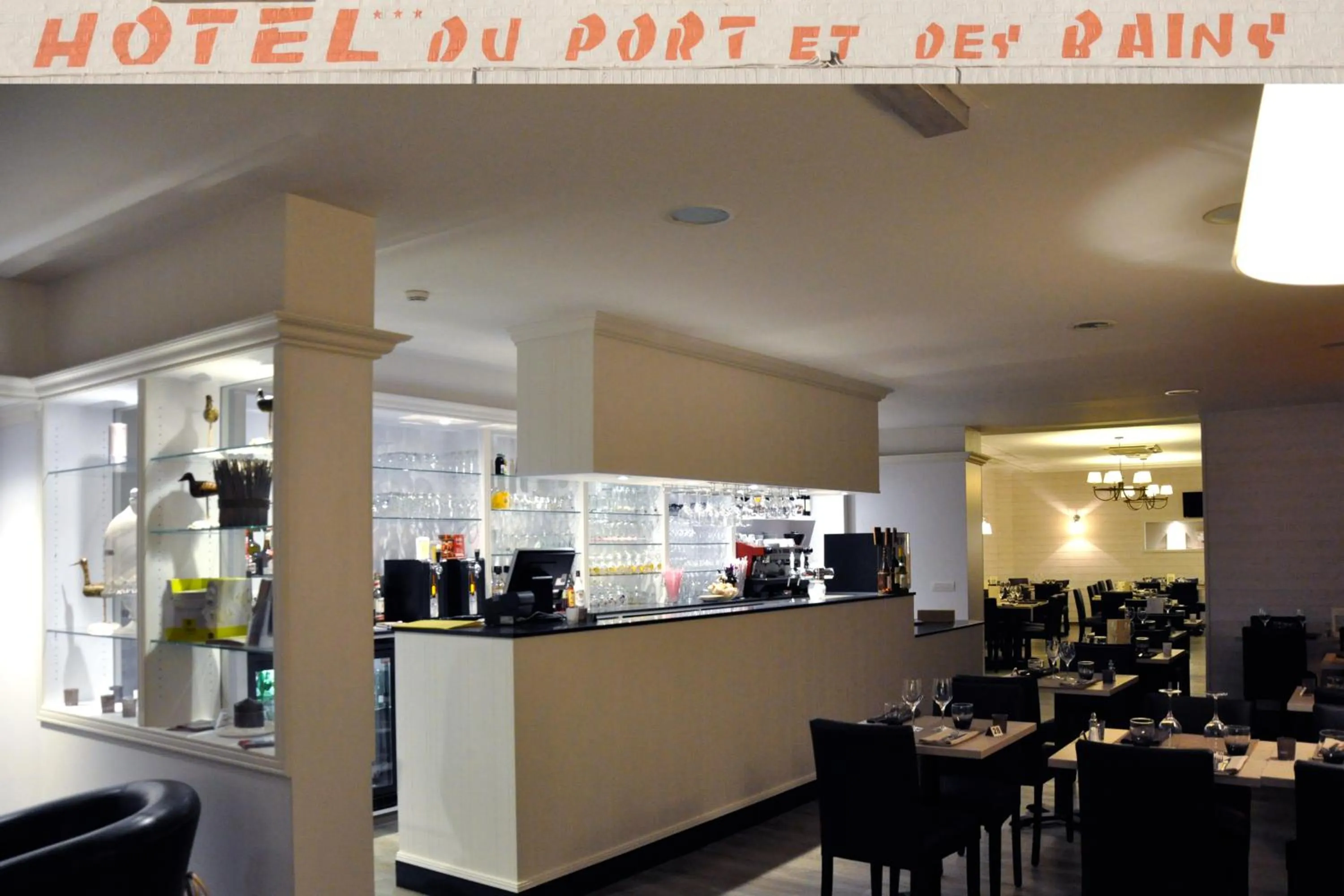 Lobby or reception in Hotel du Port et des Bains