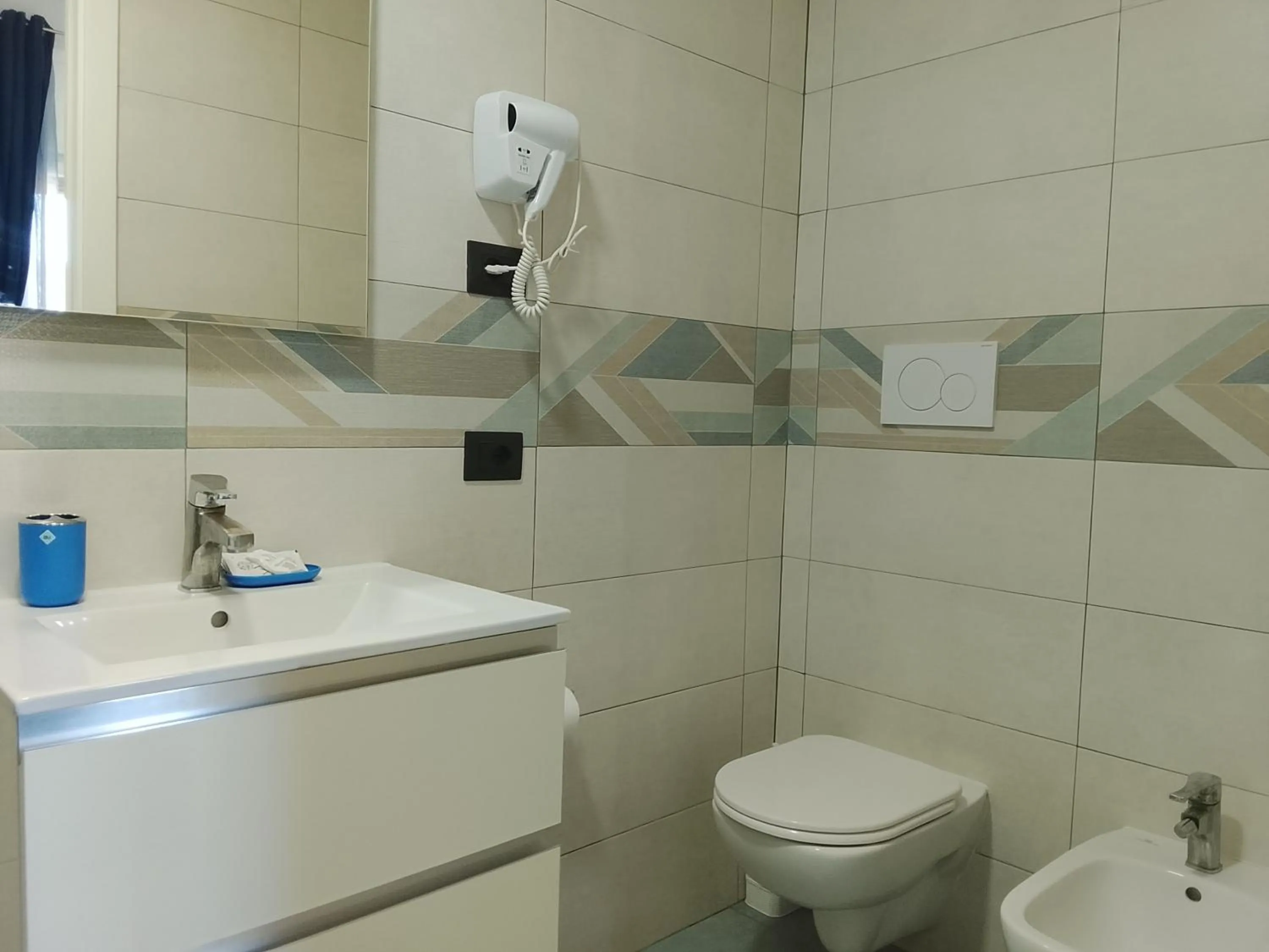 Toilet in Domus Michaeli B&B Pompei perfetto per famiglie e gruppi Camere confortevoli vicino agli Scavi e al centro