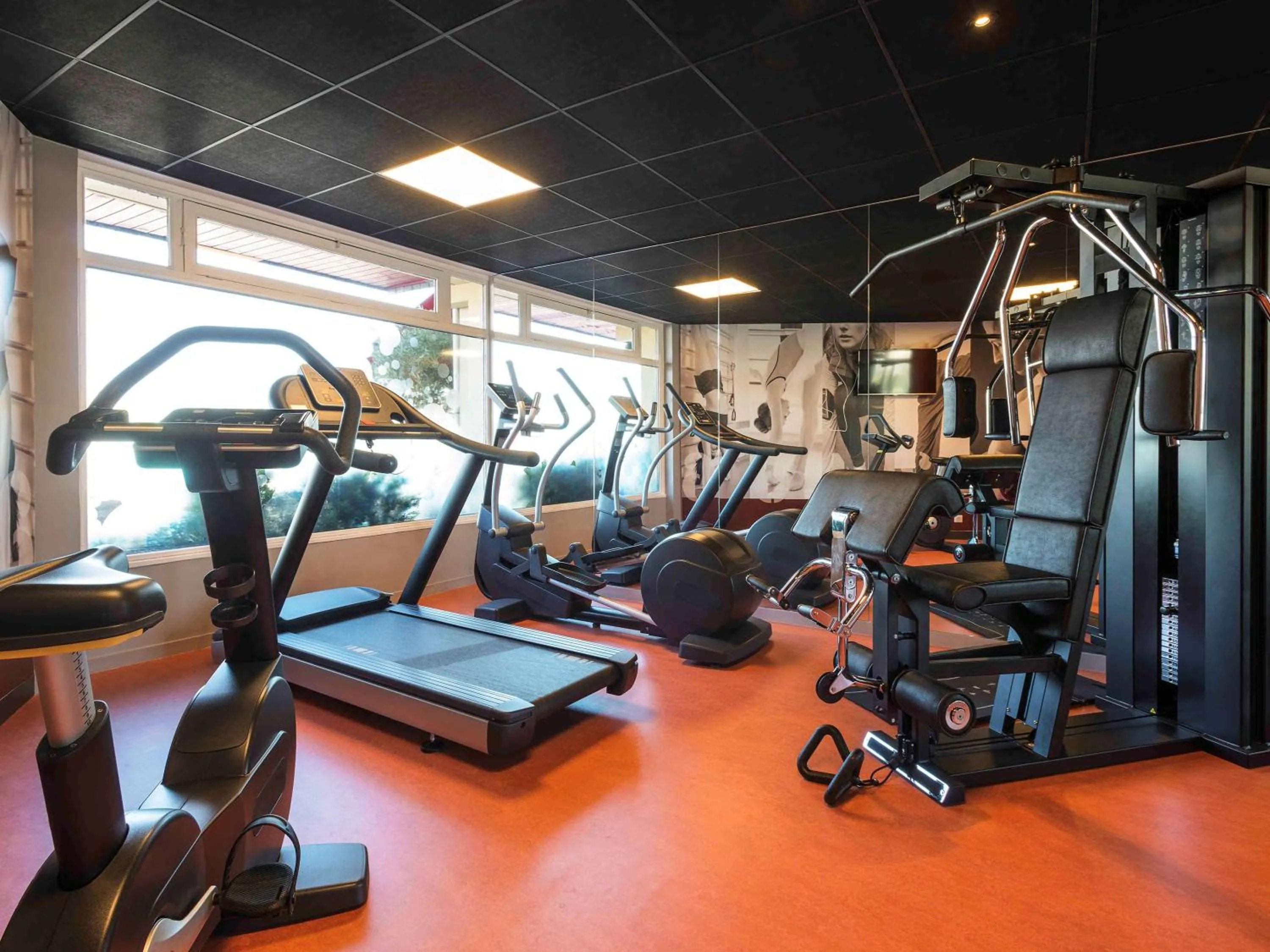 On site in ibis Deauville Centre