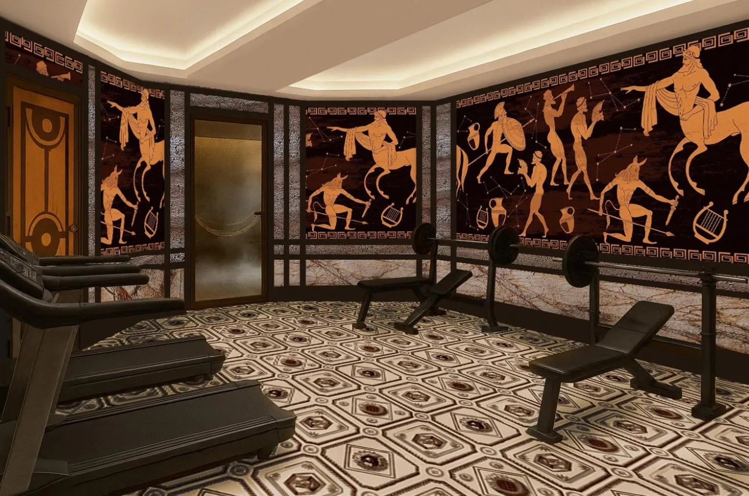 Fitness centre/facilities in Hôtel Le Magnifique Ex Hôtel Le M