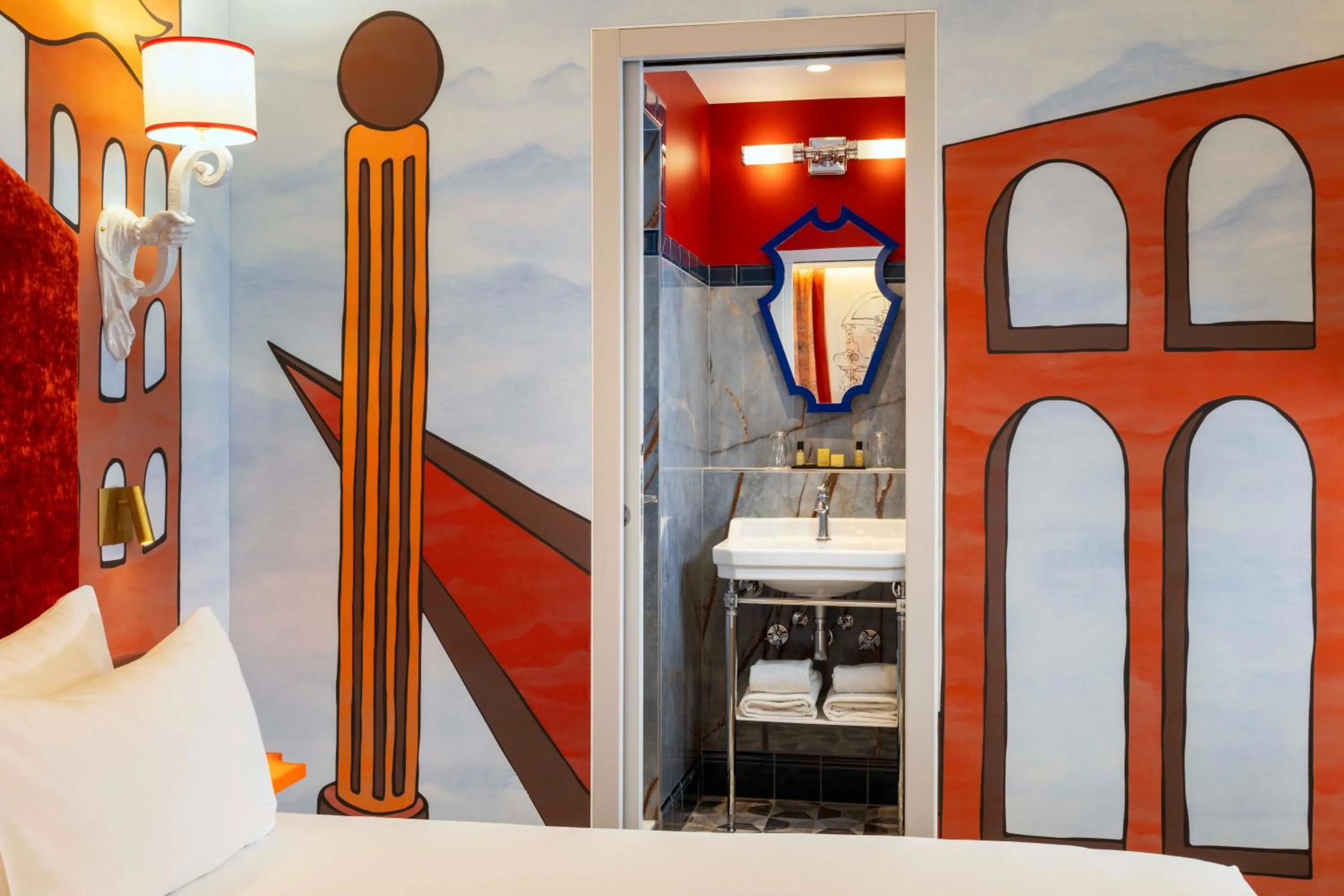 Bathroom in Hôtel Le Magnifique Ex Hôtel Le M