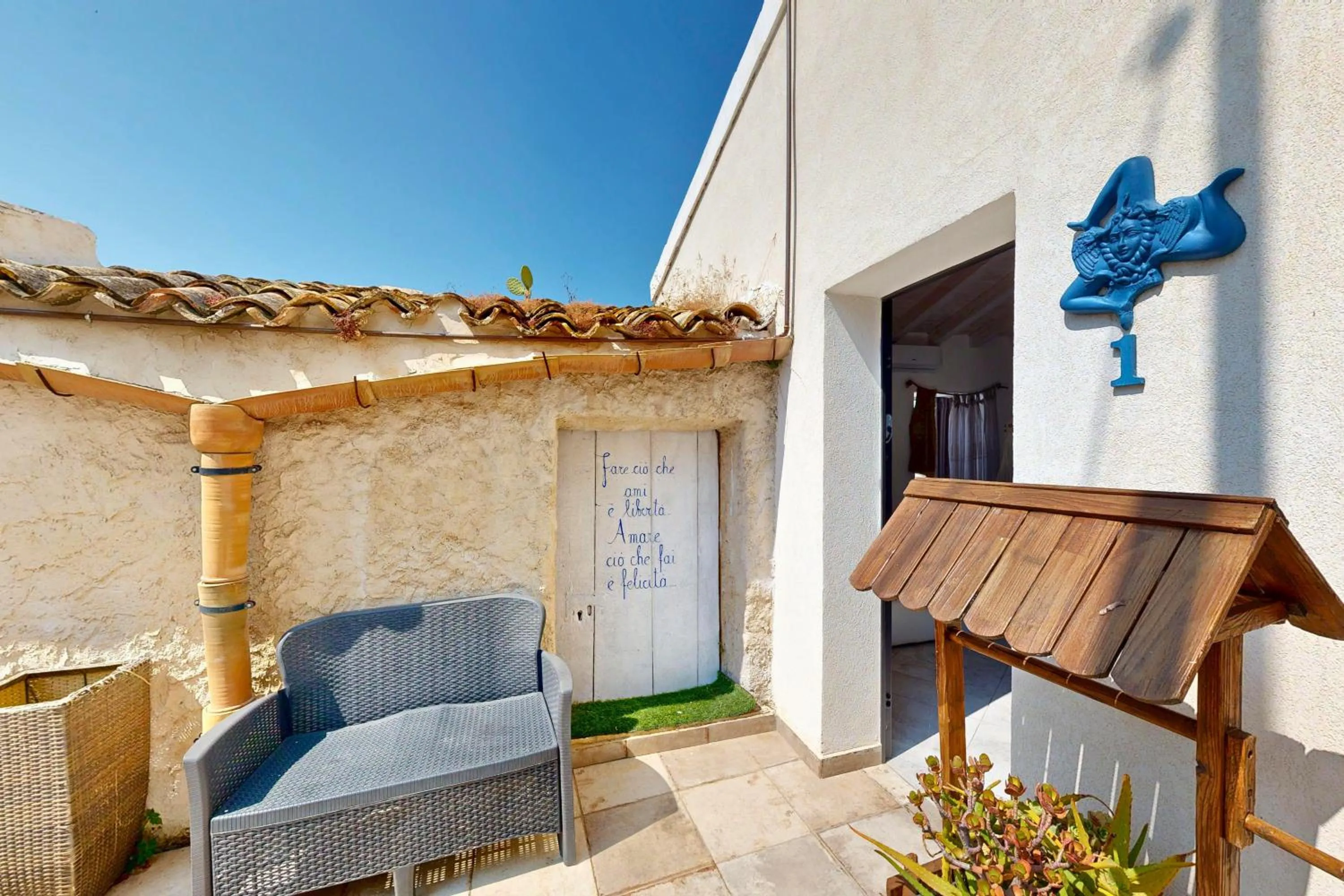 Patio in Antico Borgo dei Templi