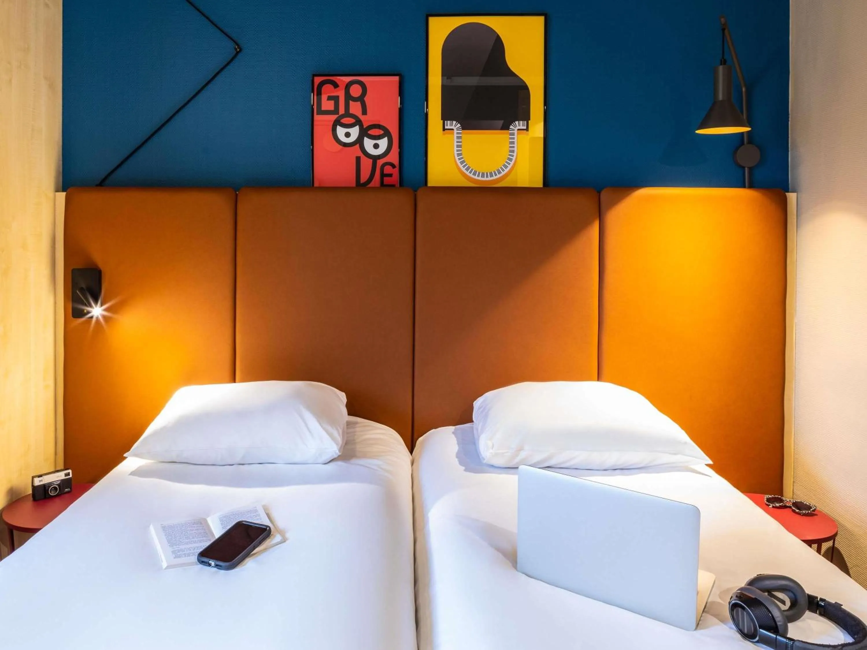 Bedroom, Bed in ibis Aulnay Paris Nord Expo