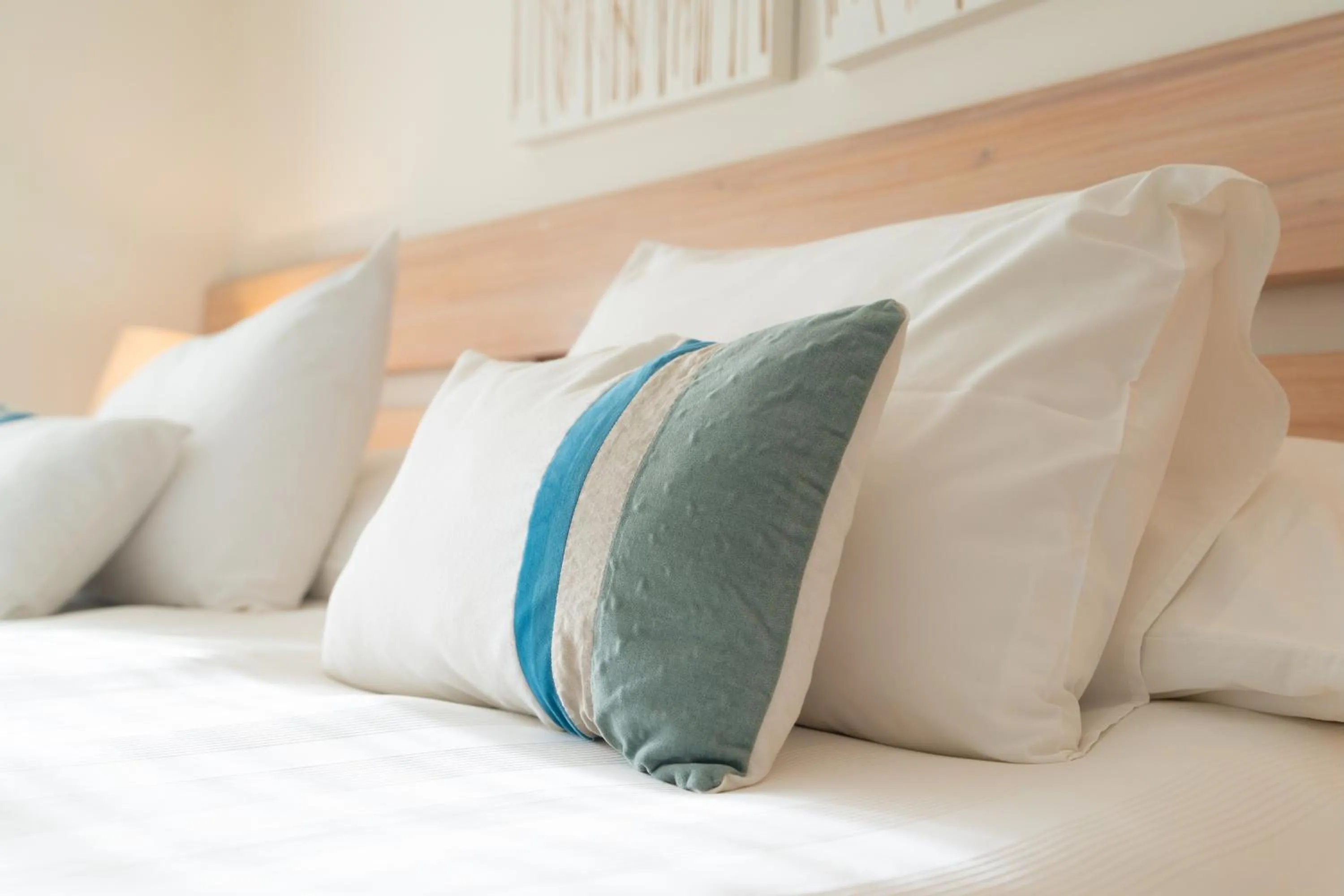 Bed in Hotel Hare Uta