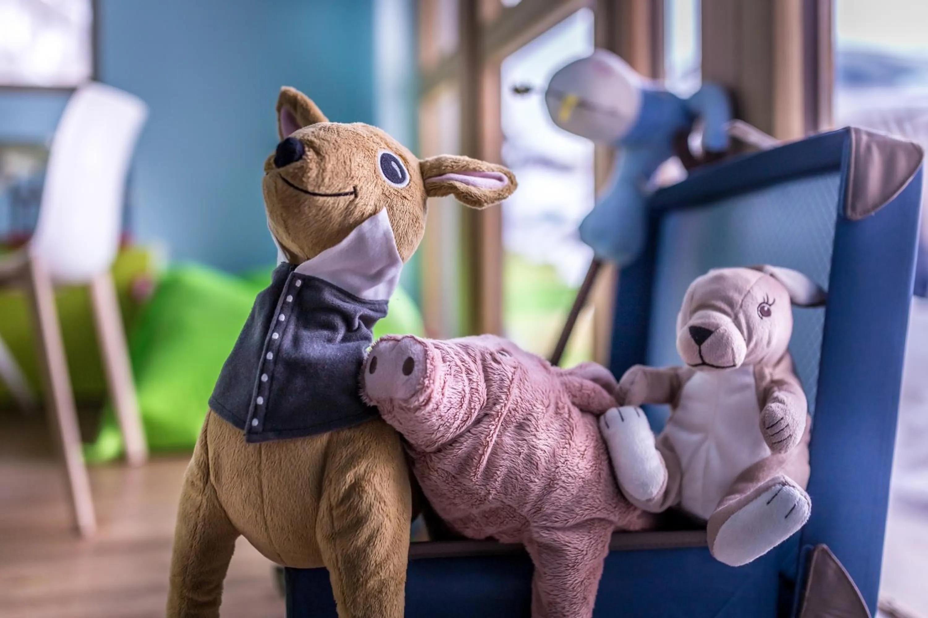 Children play ground in Le Grand Aigle Hotel & Spa****