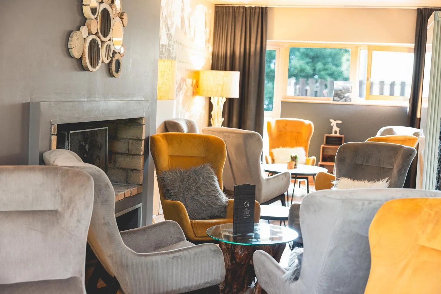 Lounge or bar in Le Grand Aigle Hotel & Spa****