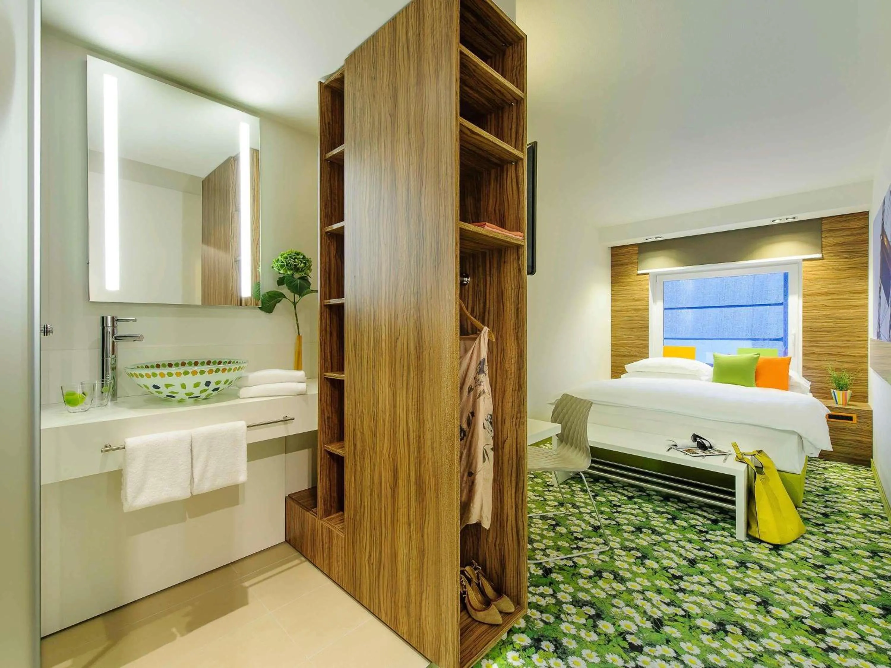 Bedroom, Bed in Ibis Styles Wien City
