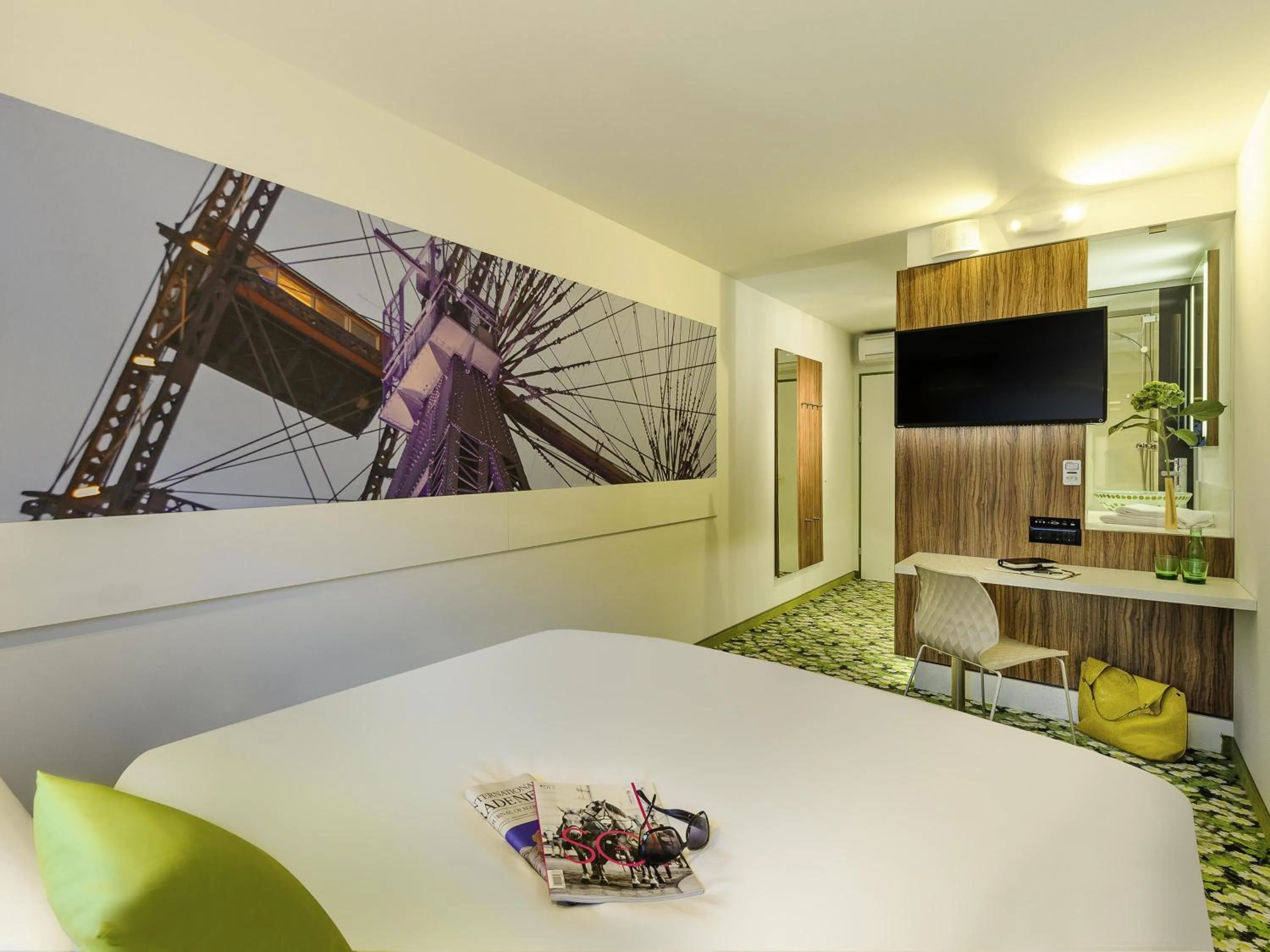 Bedroom in Ibis Styles Wien City