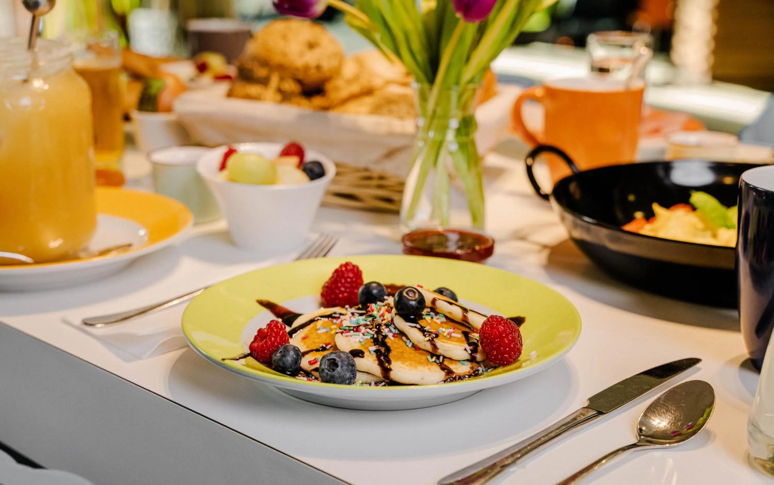 Breakfast in Ibis Styles Wien City