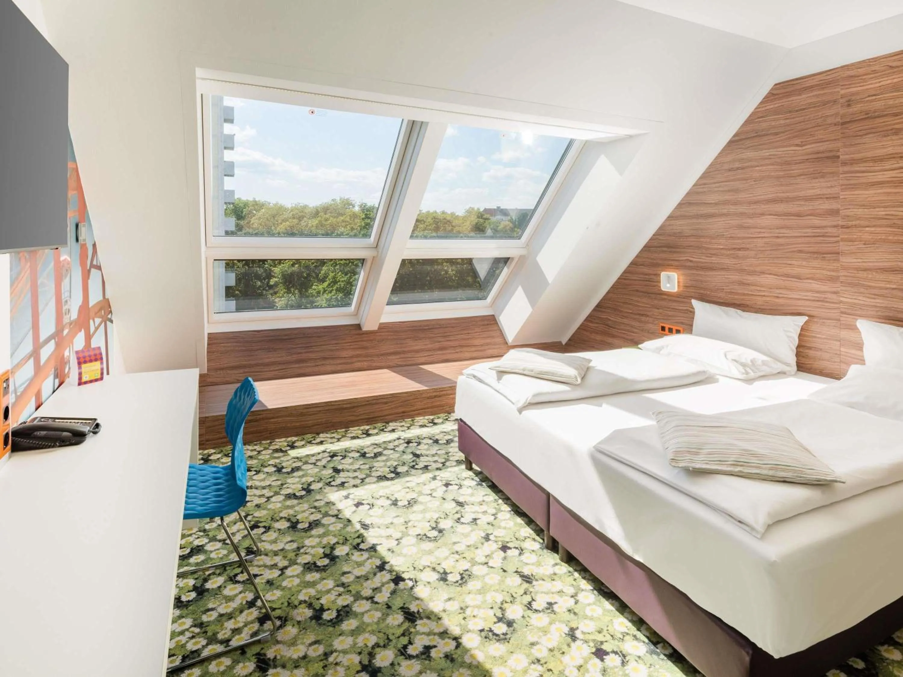 Bedroom, Bed in Ibis Styles Wien City