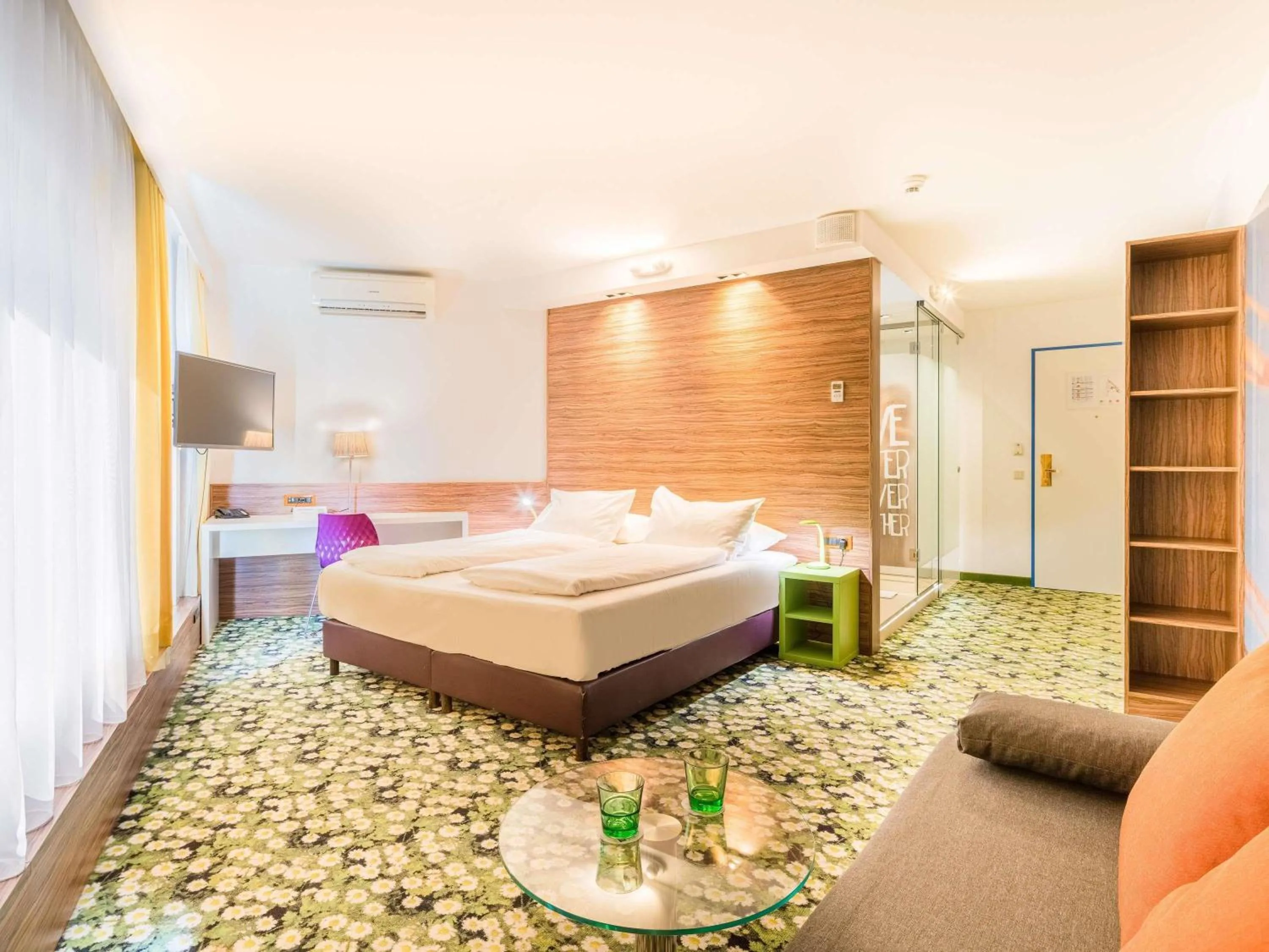 Bedroom, Bed in Ibis Styles Wien City