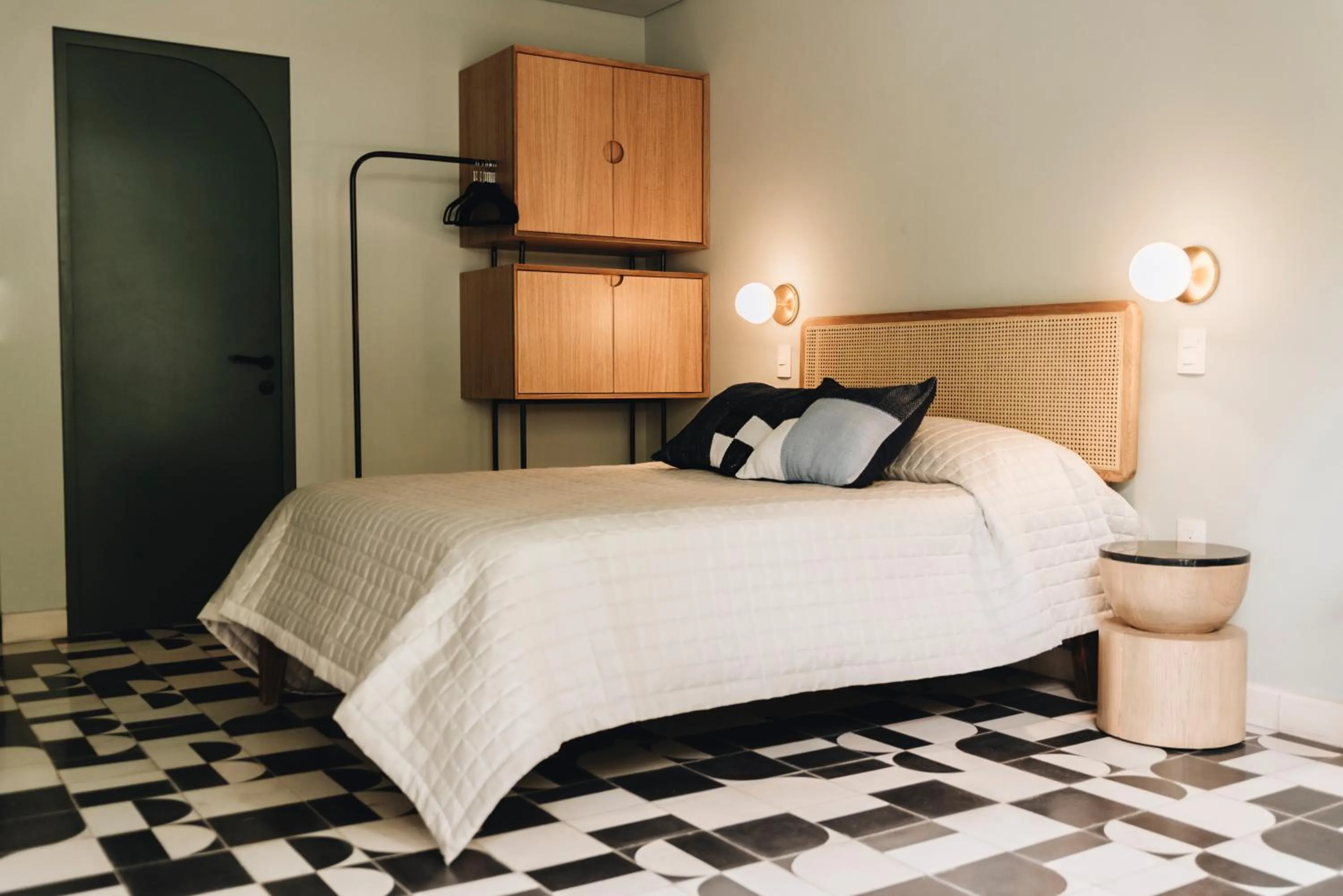 Bed in Casa Ixaya by Barrio México