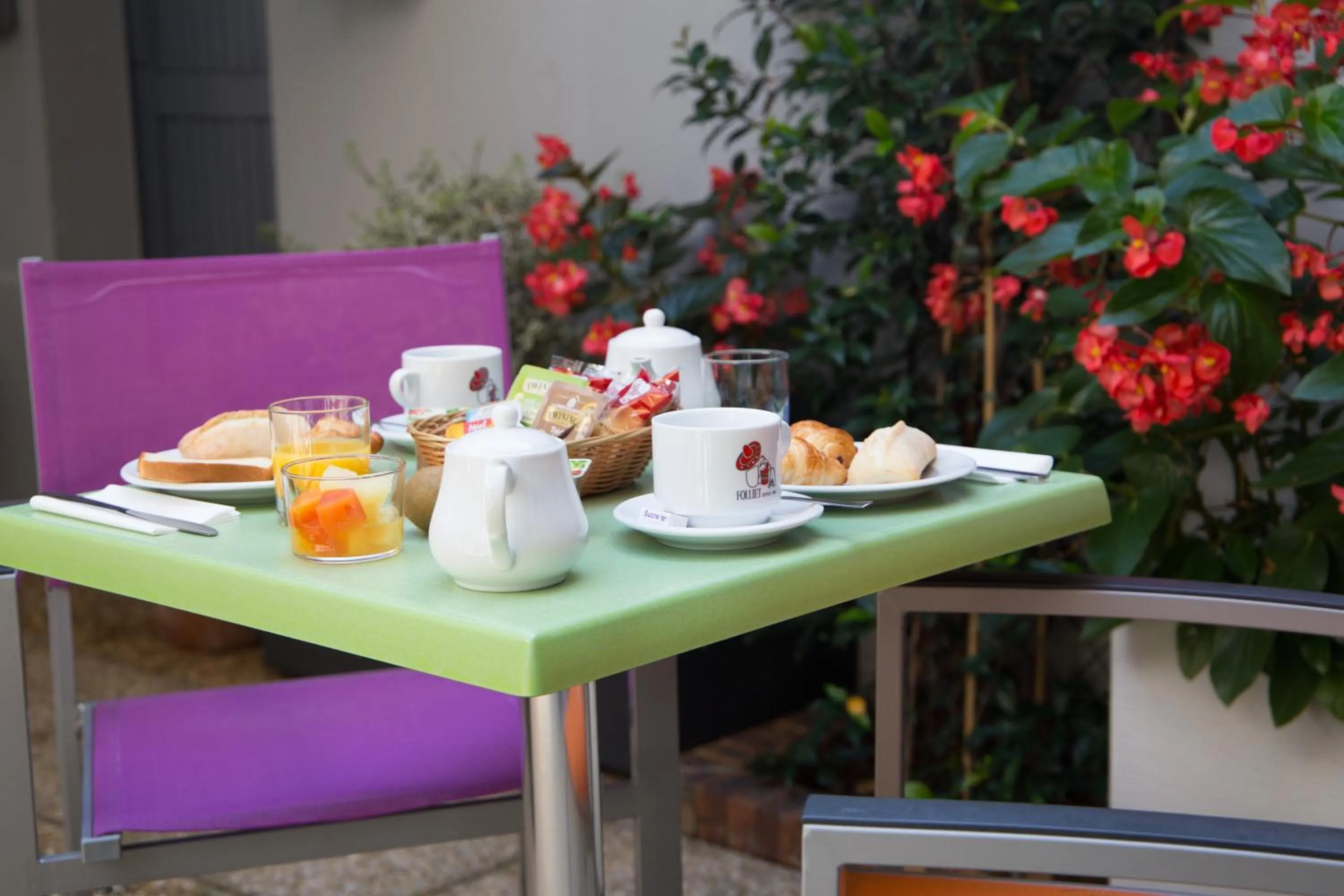 Buffet breakfast in Sure Hotel by Best Western Angouleme