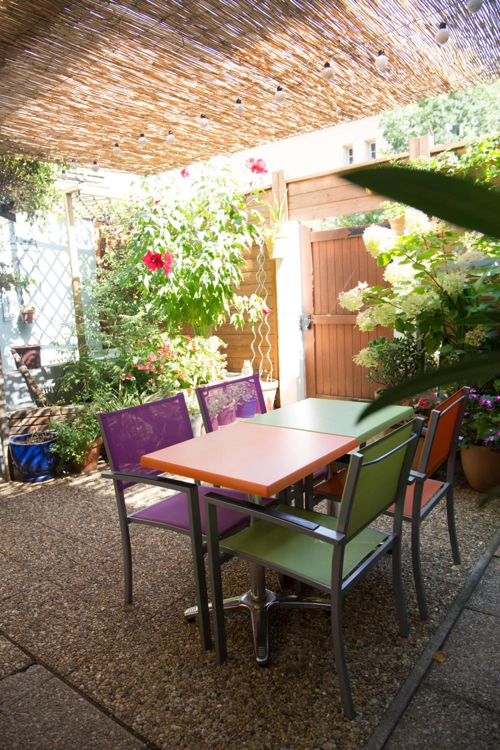 Patio in Sure Hotel by Best Western Angouleme