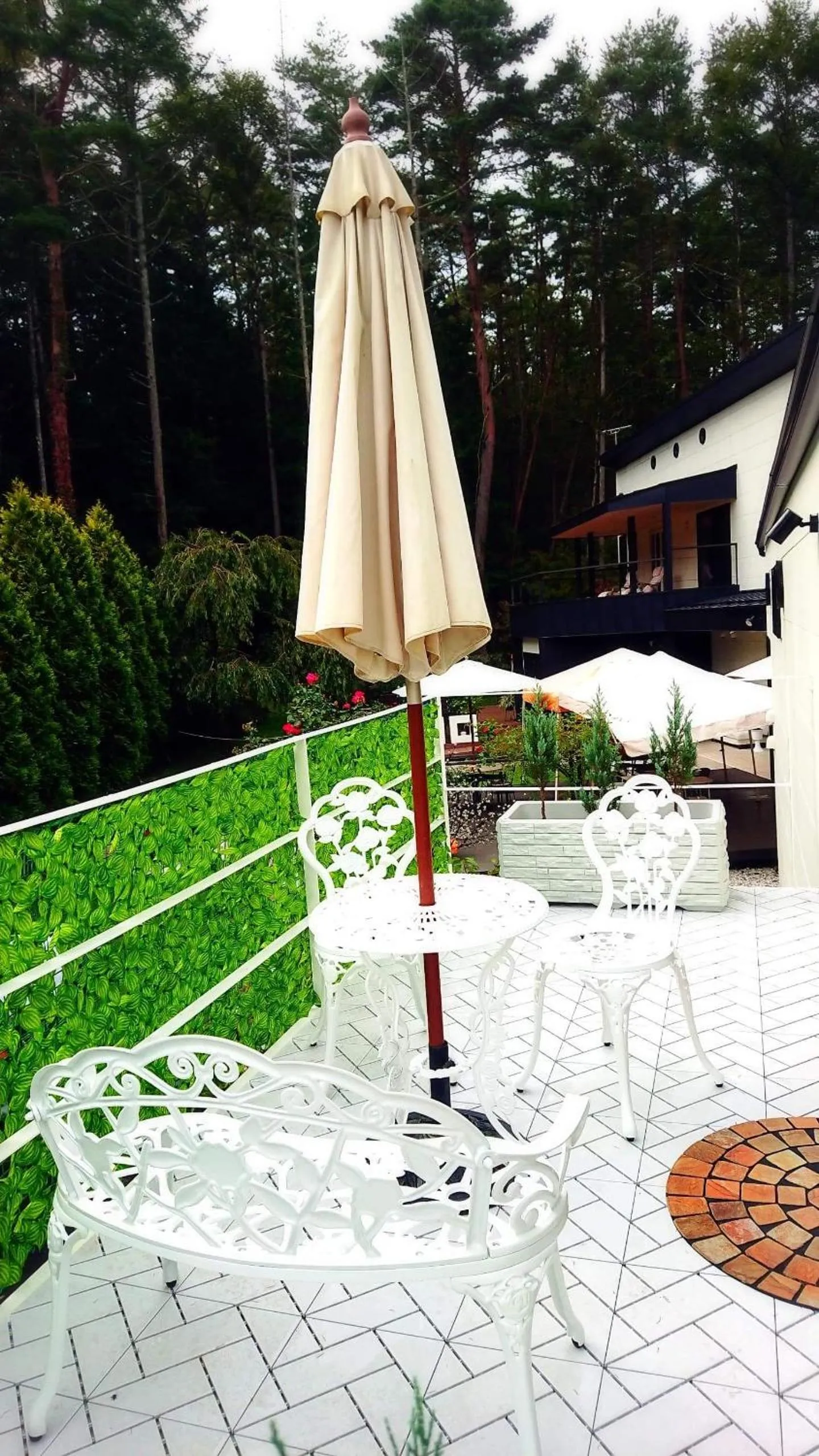 Balcony/Terrace in Kakureyado Fujikawaguchiko