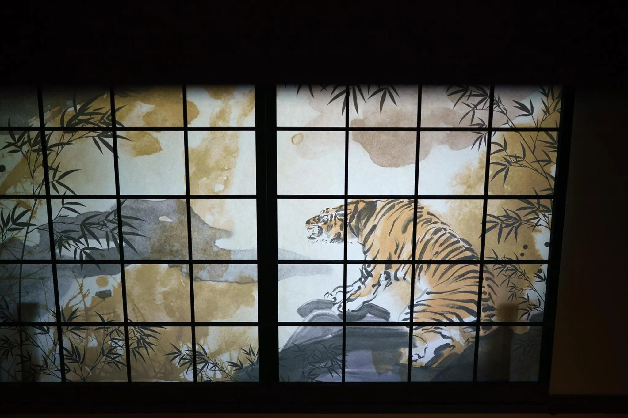 Decorative detail in Kakureyado Fujikawaguchiko