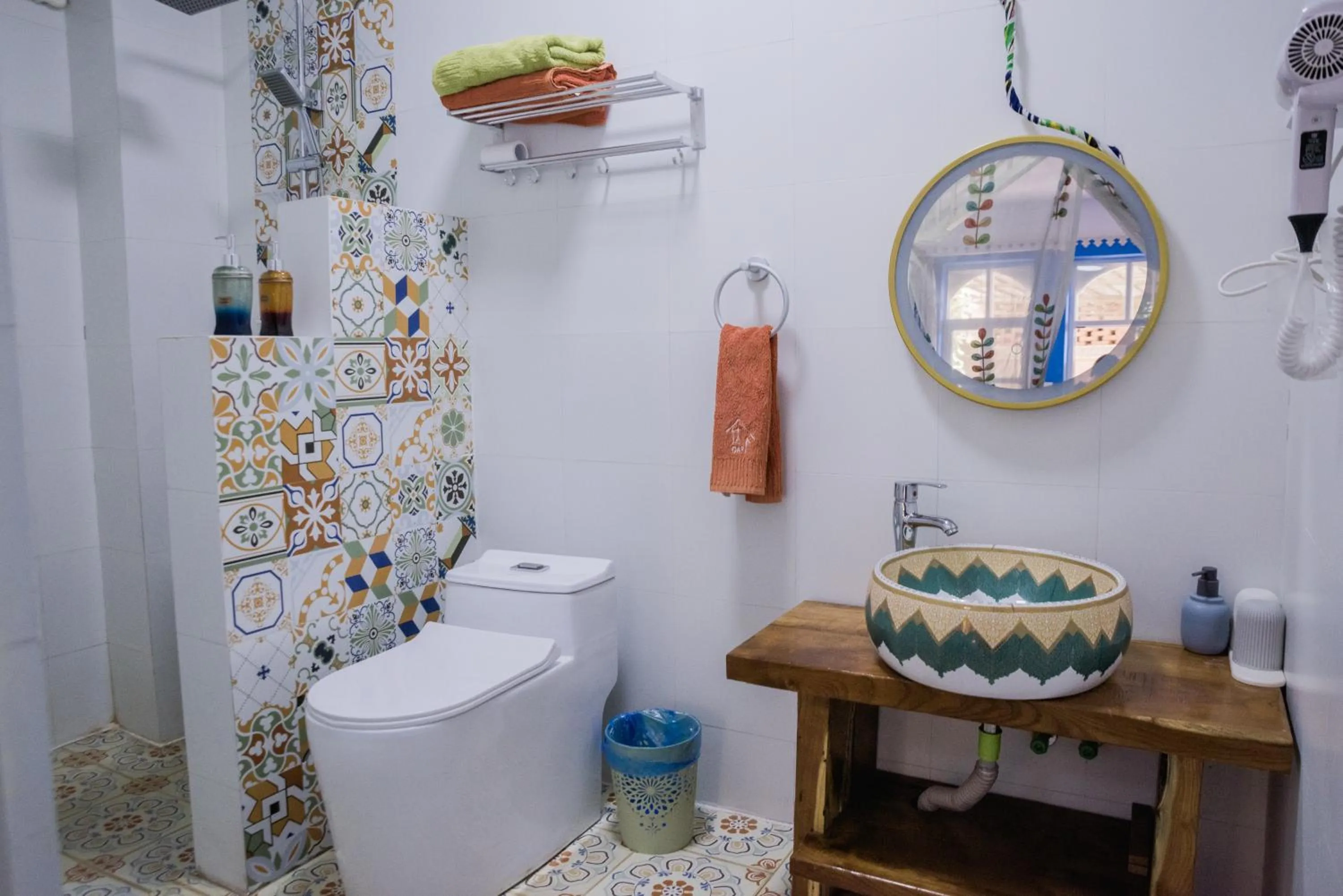 Toilet in New Dap Hostel (in Grape Town)