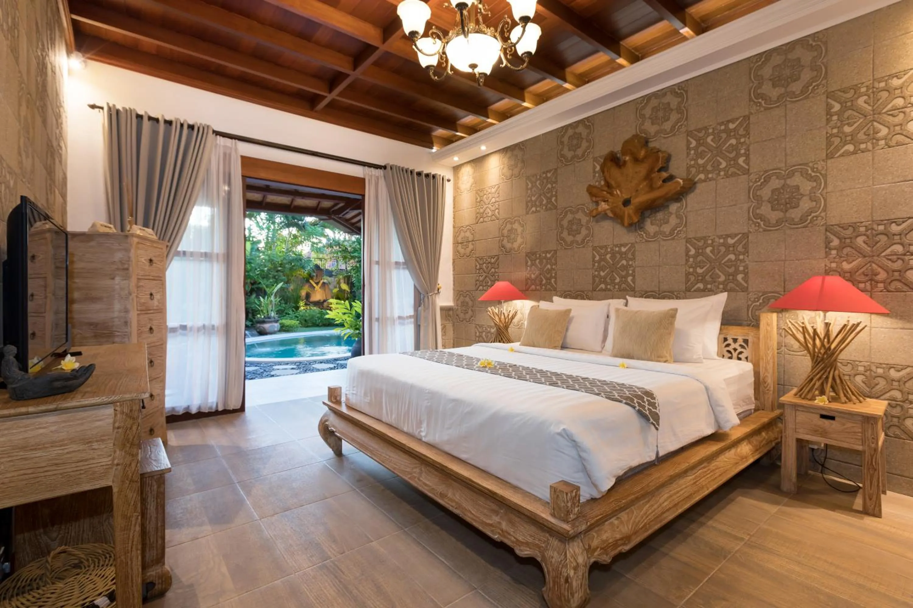 Bed in Villa SoDe Balangan by Nagisa Bali