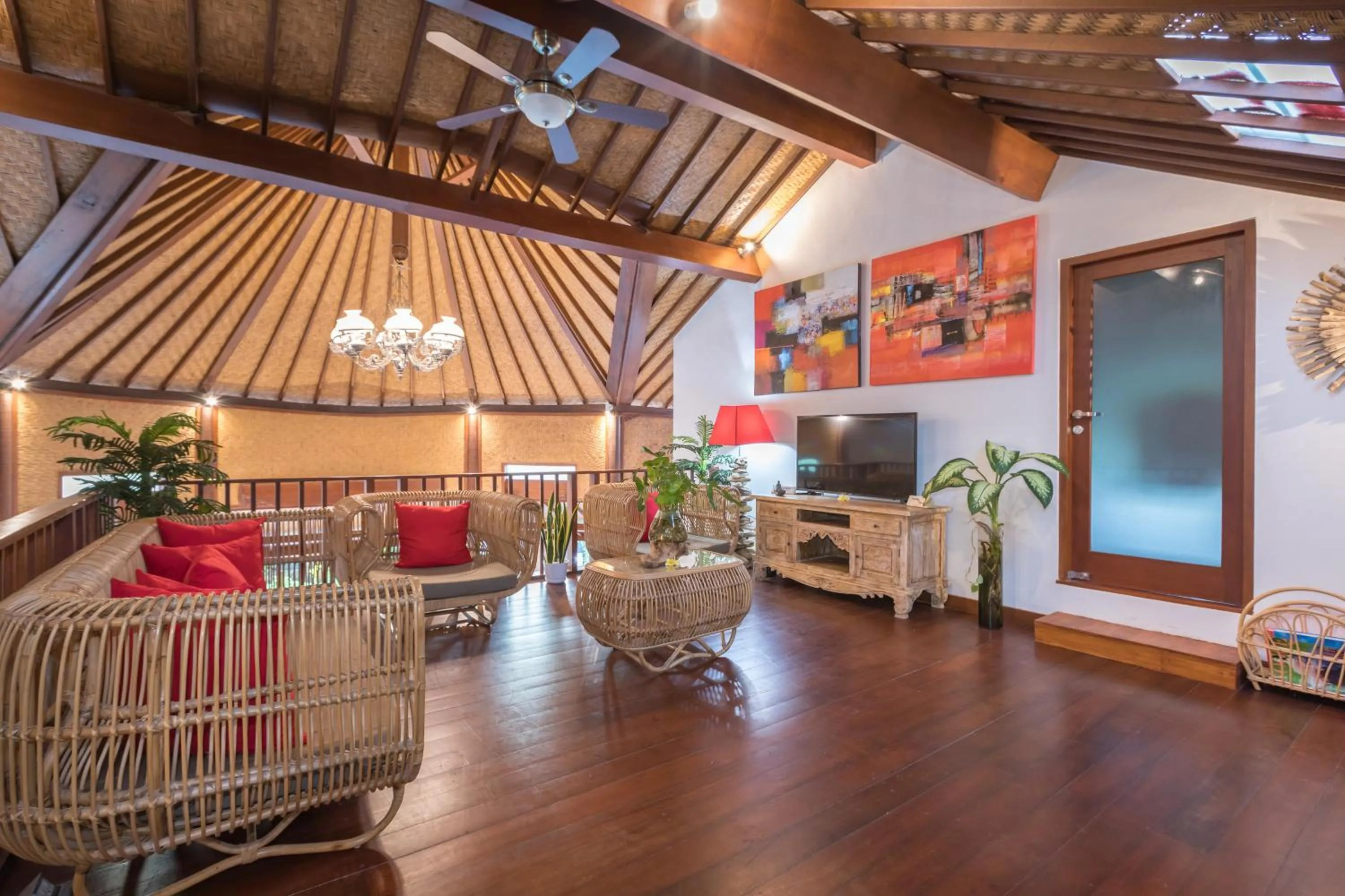 Living room in Villa SoDe Balangan by Nagisa Bali