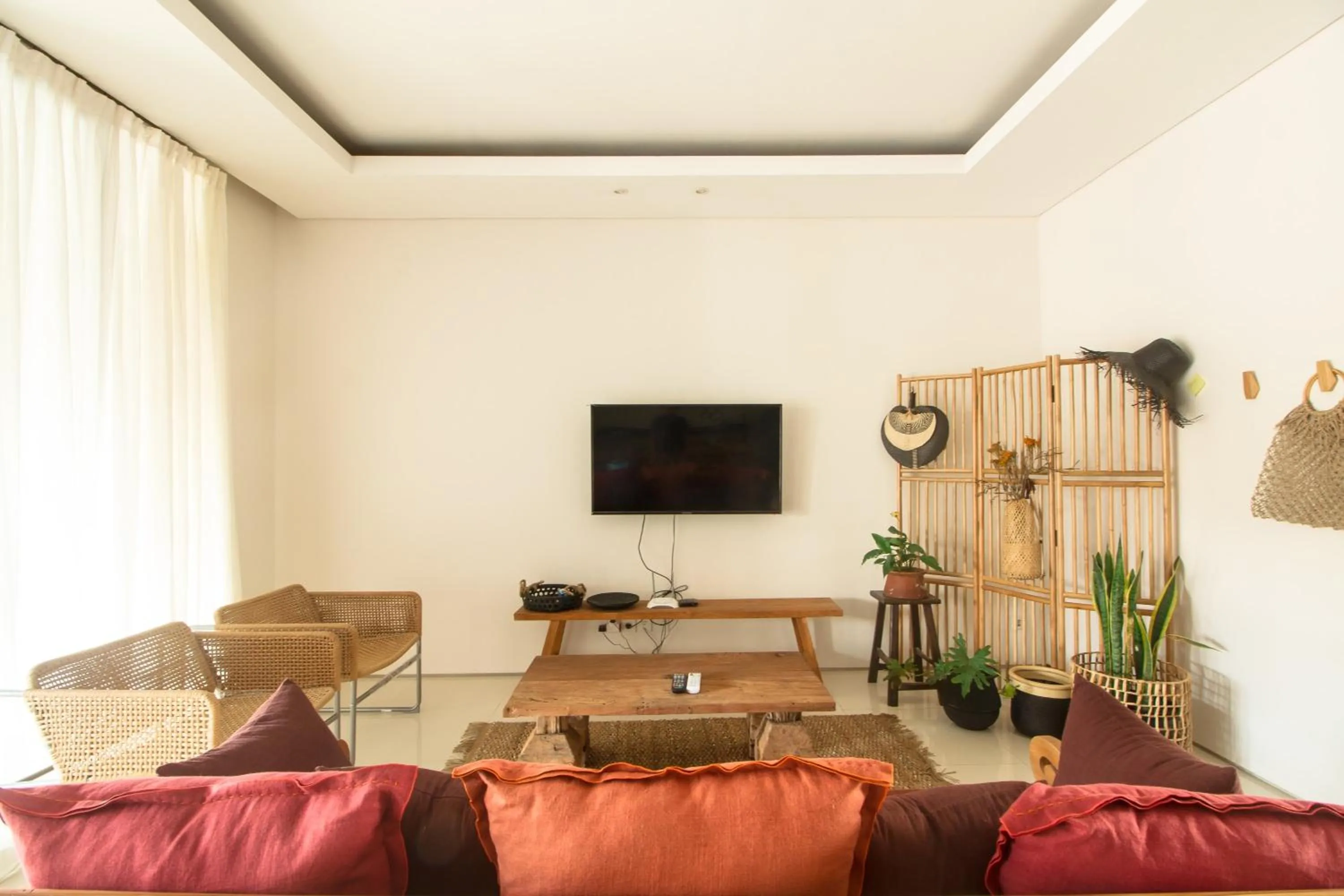 Living room in Pelangi 148 Beach Suites