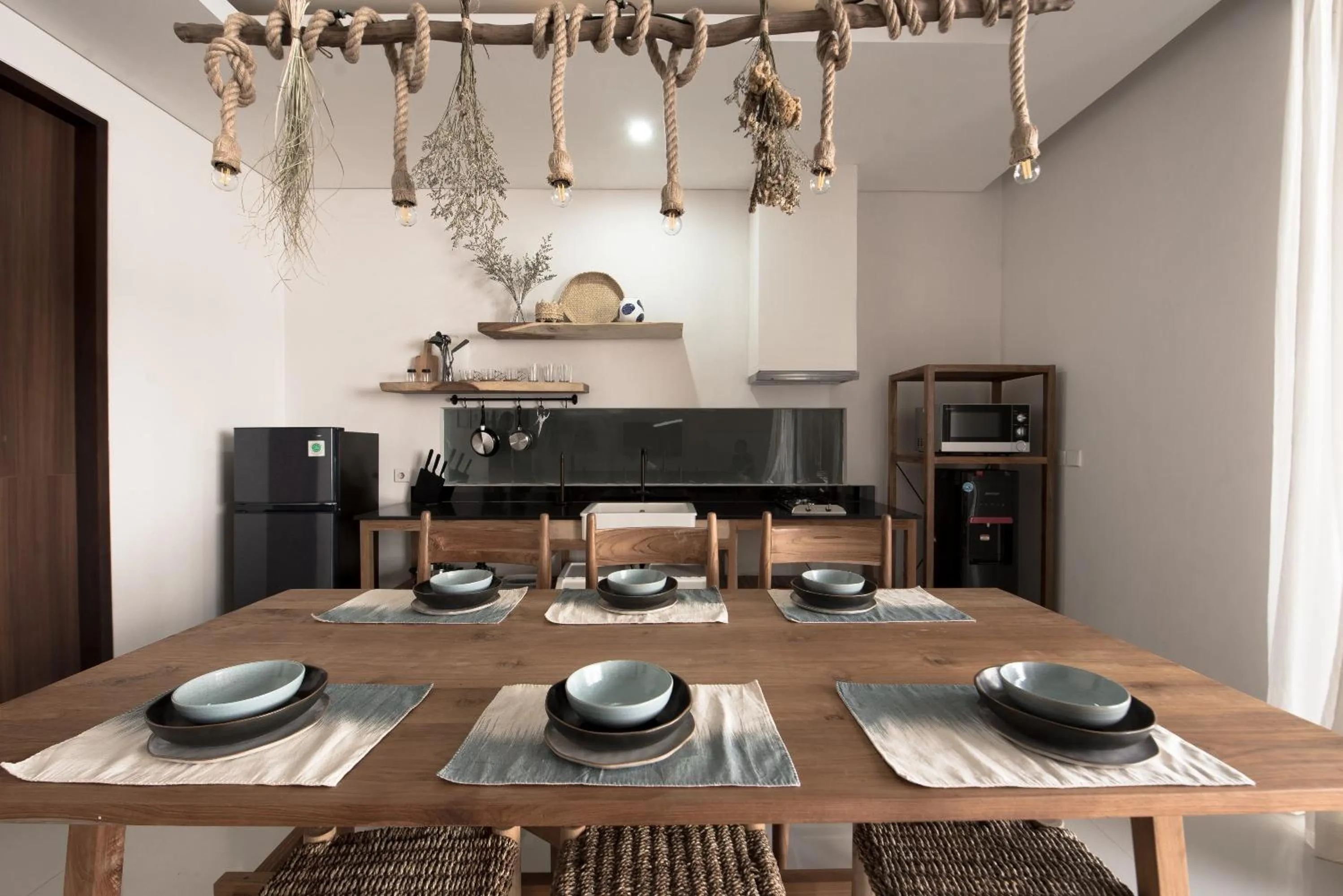 Dining area in Pelangi 148 Beach Suites