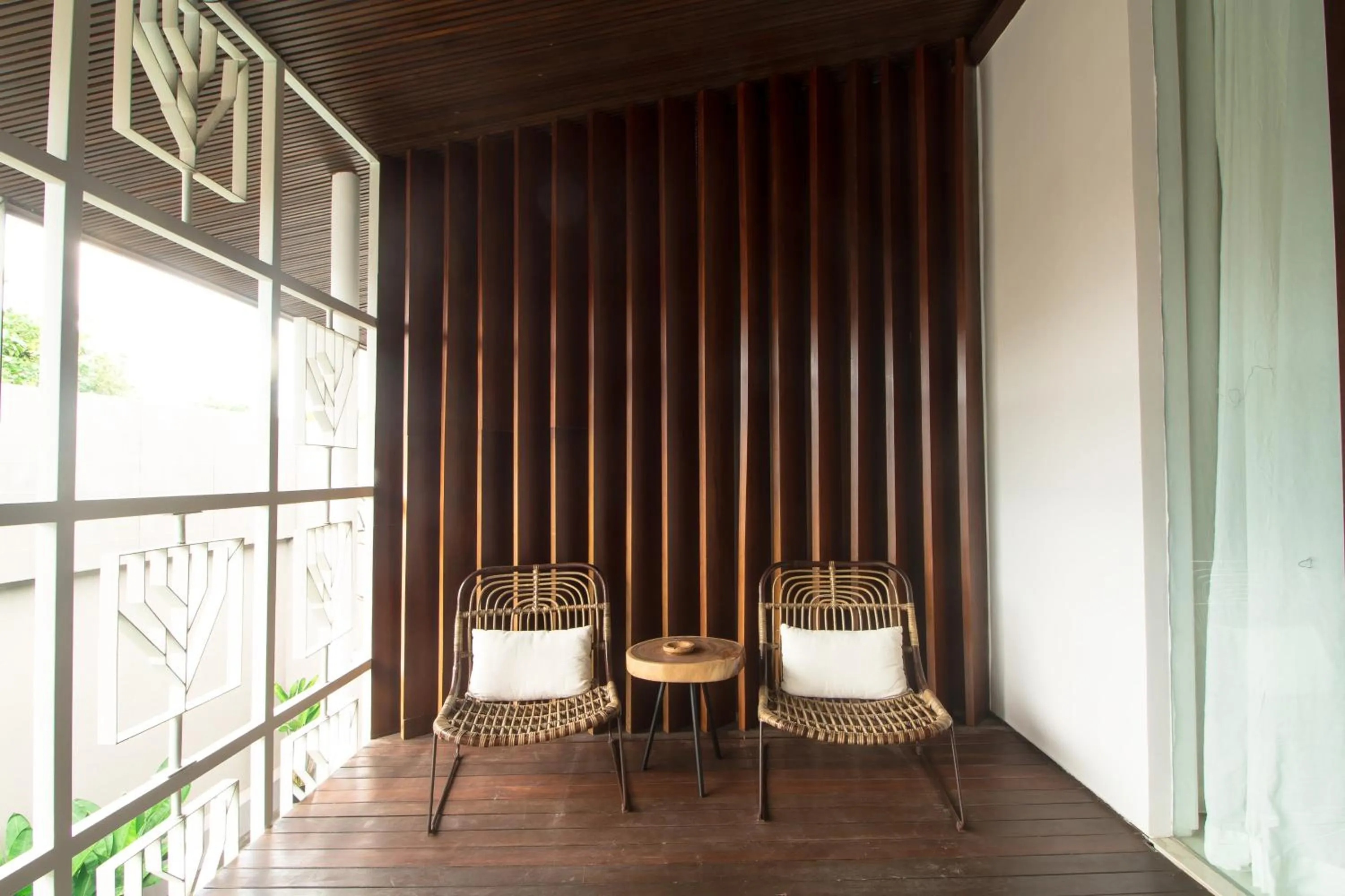 Seating area in Pelangi 148 Beach Suites
