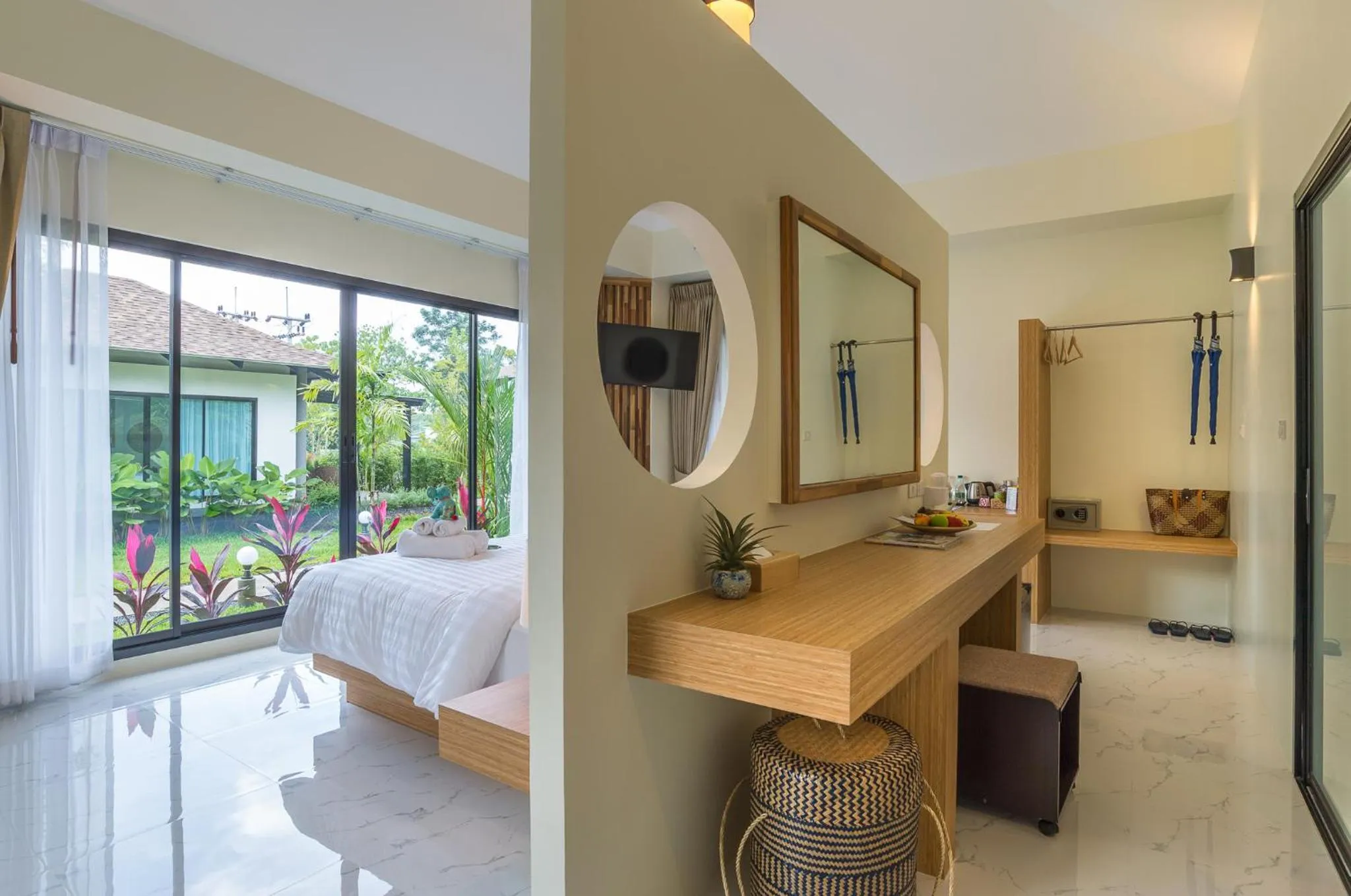 Photo of the whole room, Bed in Aonang Eco Villa