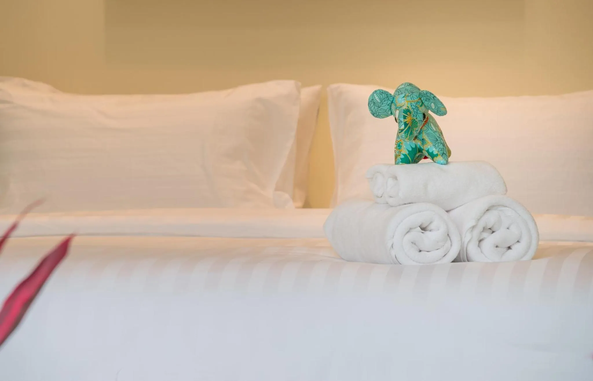 Bed in Aonang Eco Villa