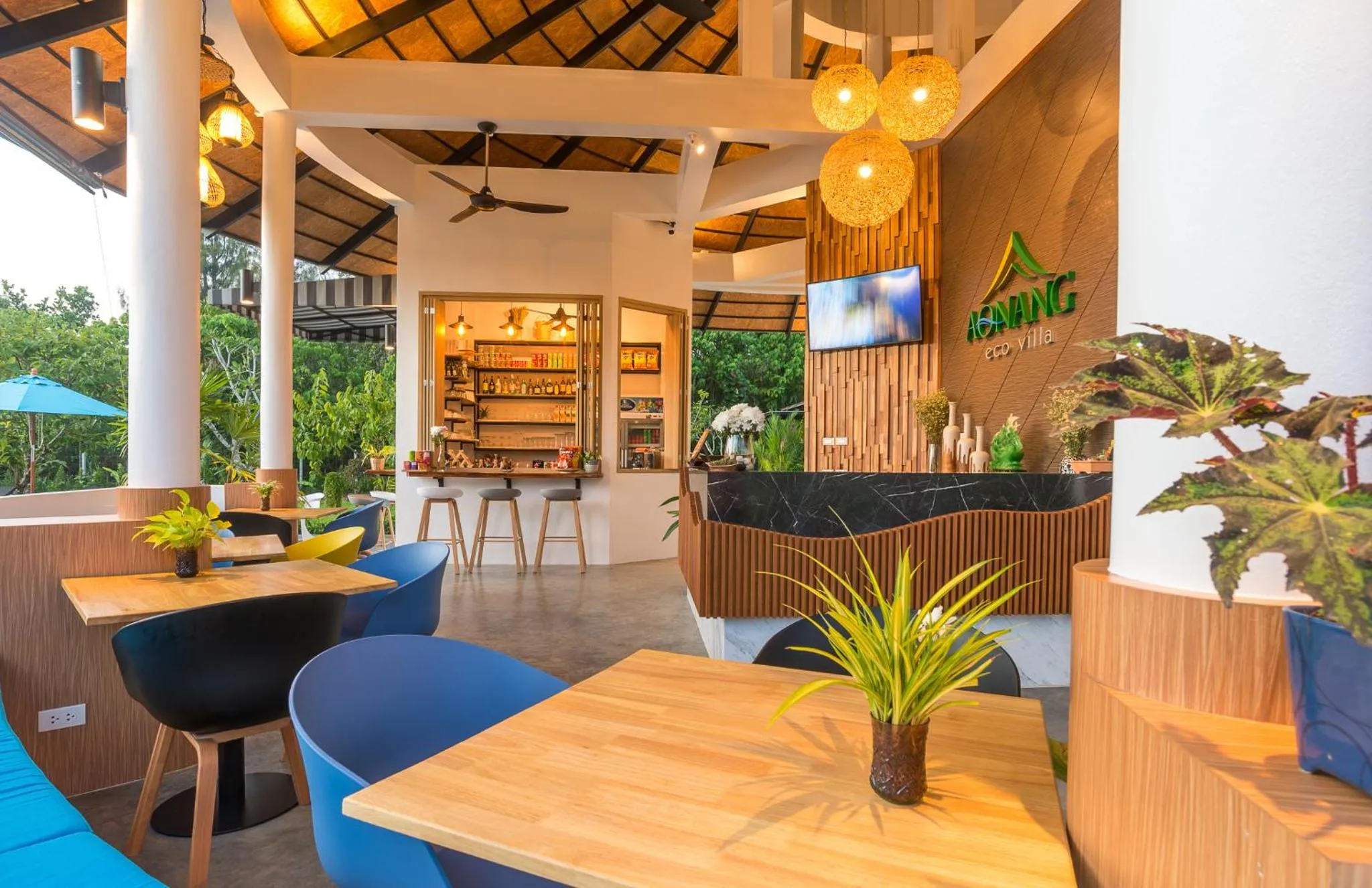 Lobby or reception in Aonang Eco Villa