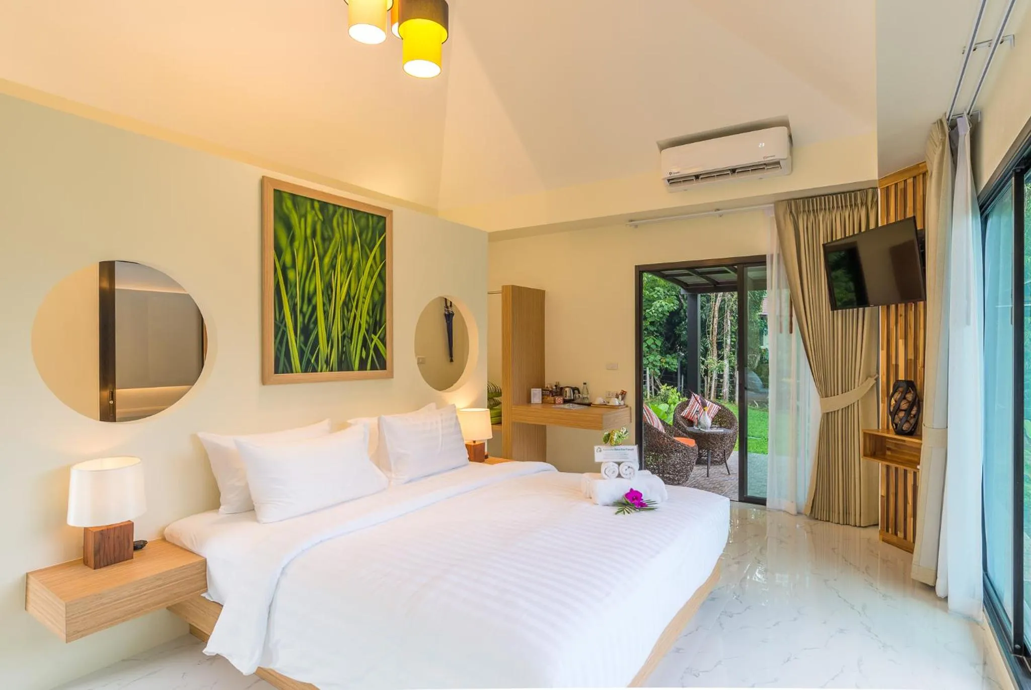 Bed in Aonang Eco Villa