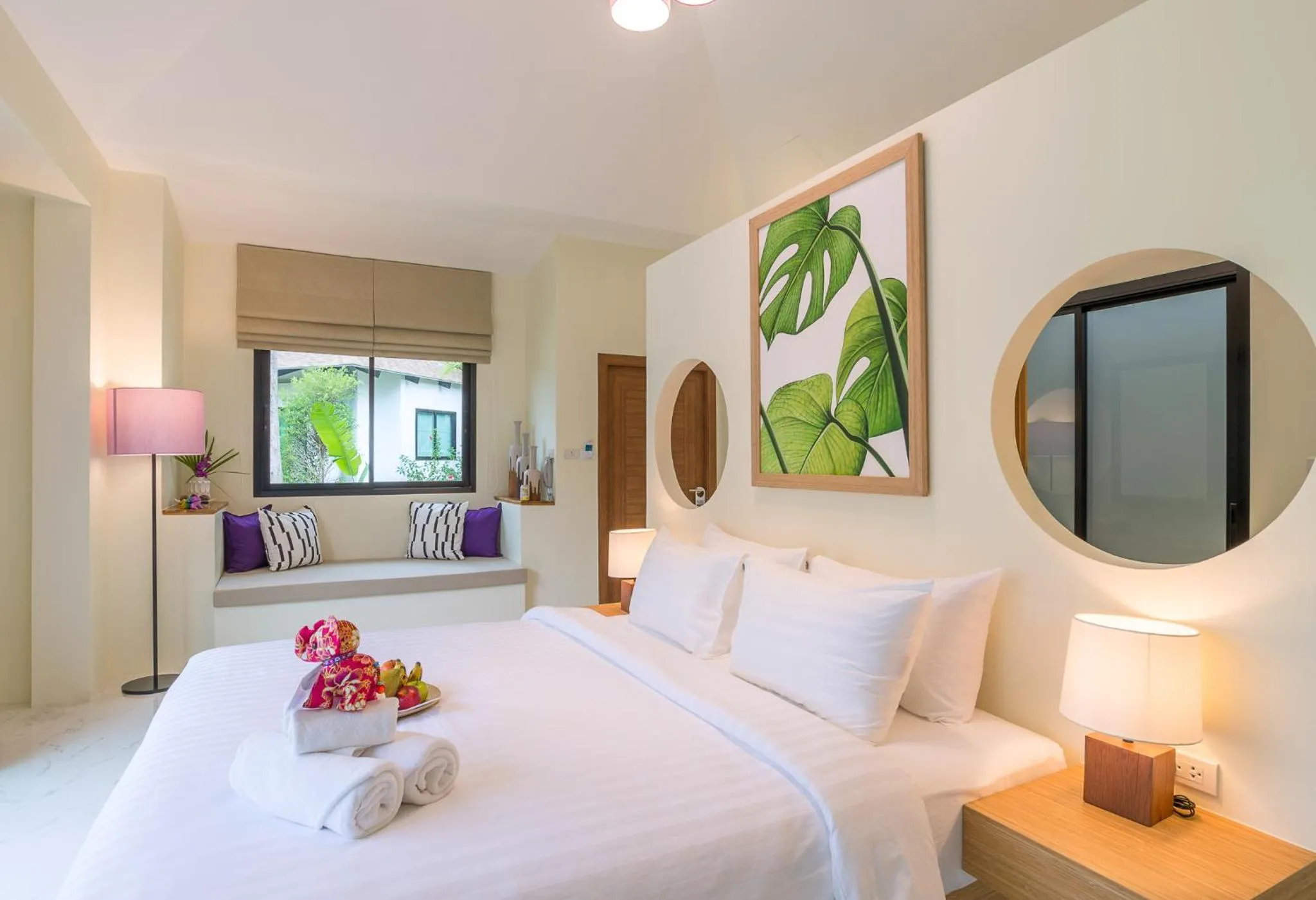 Bed in Aonang Eco Villa