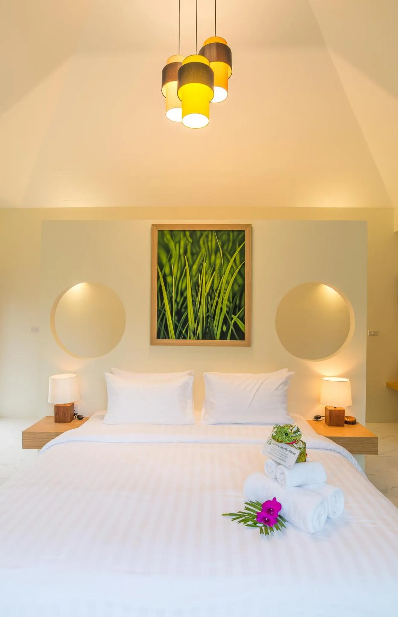 Bed in Aonang Eco Villa